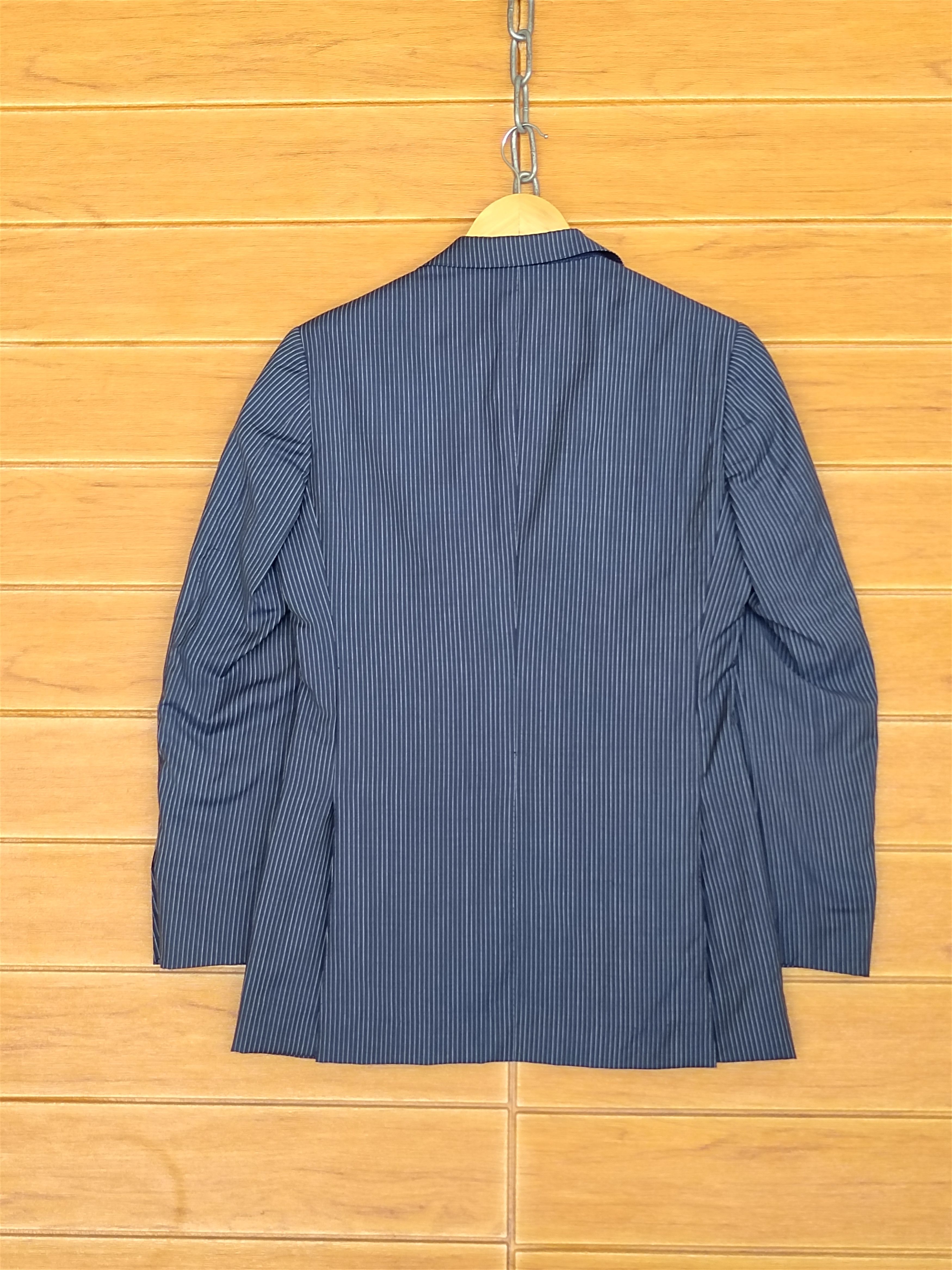 Edifice Japan EDIFICE Pin Striped Blazer Jacket Size US M / EU 48-50 / 2 - 9 Thumbnail