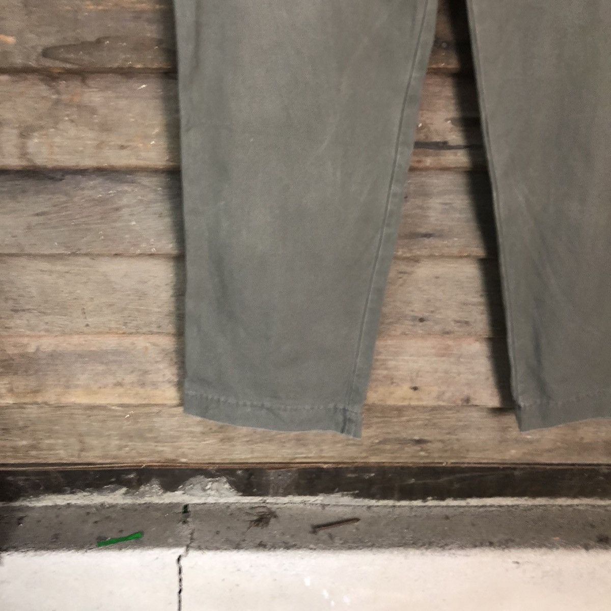 Japanese Brand DL Top Jaunty Green Cargo Multipocket Pants #1897 Size US 32 / EU 48 - 8 Thumbnail