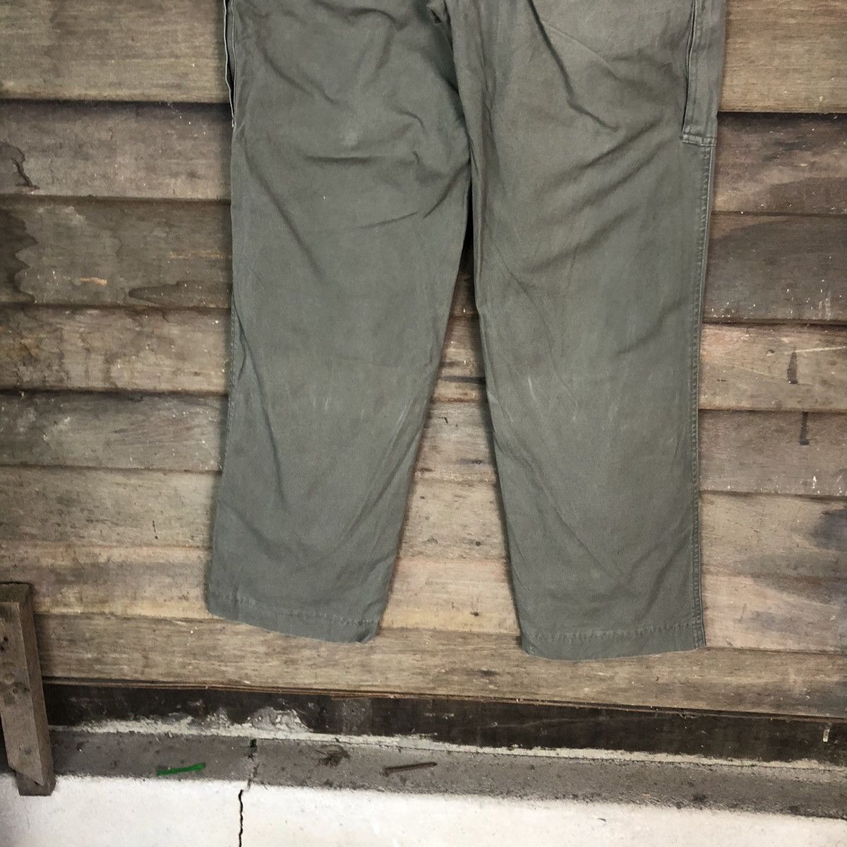 Japanese Brand DL Top Jaunty Green Cargo Multipocket Pants #1897 Size US 32 / EU 48 - 13 Thumbnail