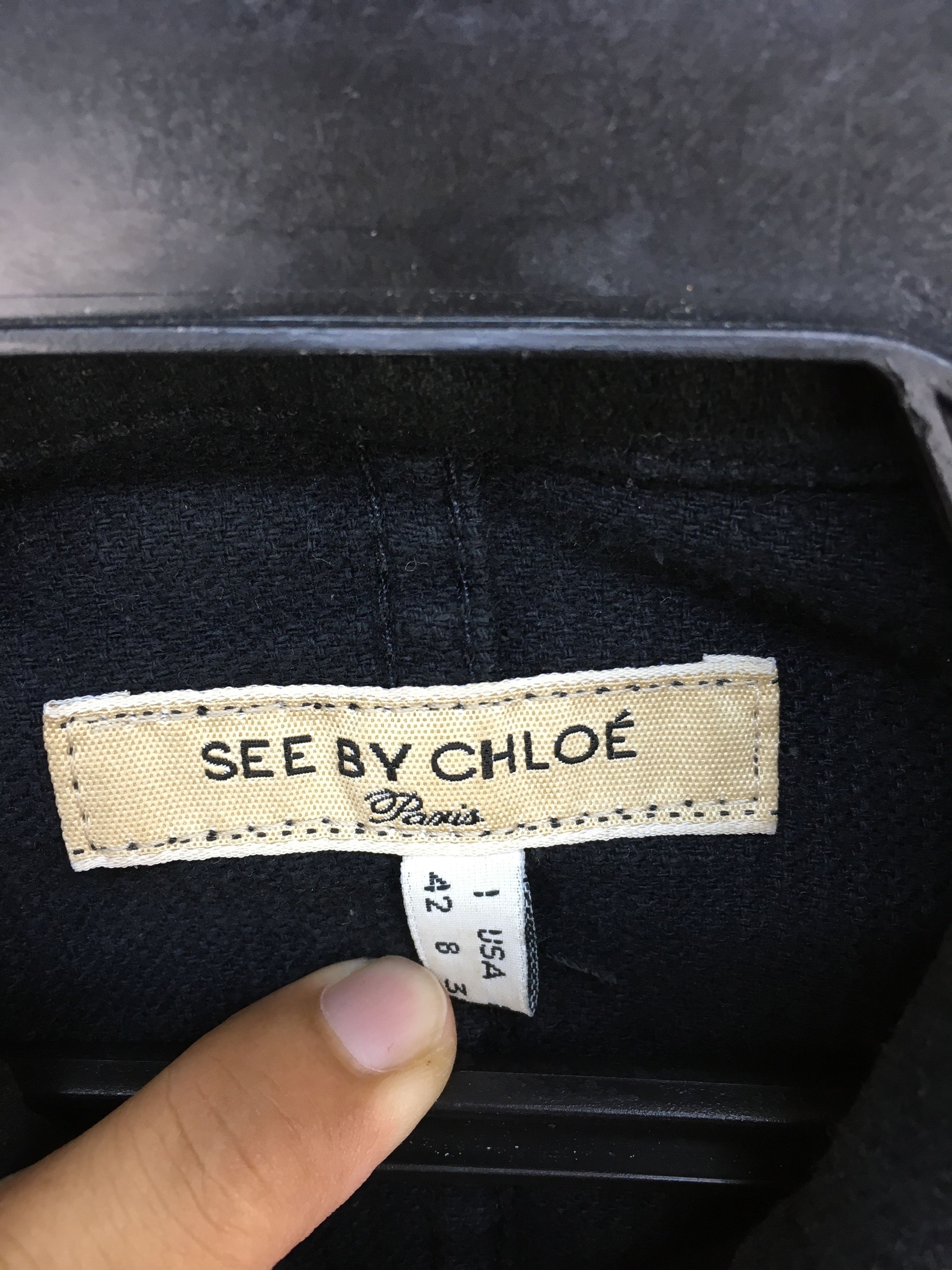 See by Chloe SEE BY CHLOE Denim Jacket Size S / US 4 / IT 40 - 6 Thumbnail