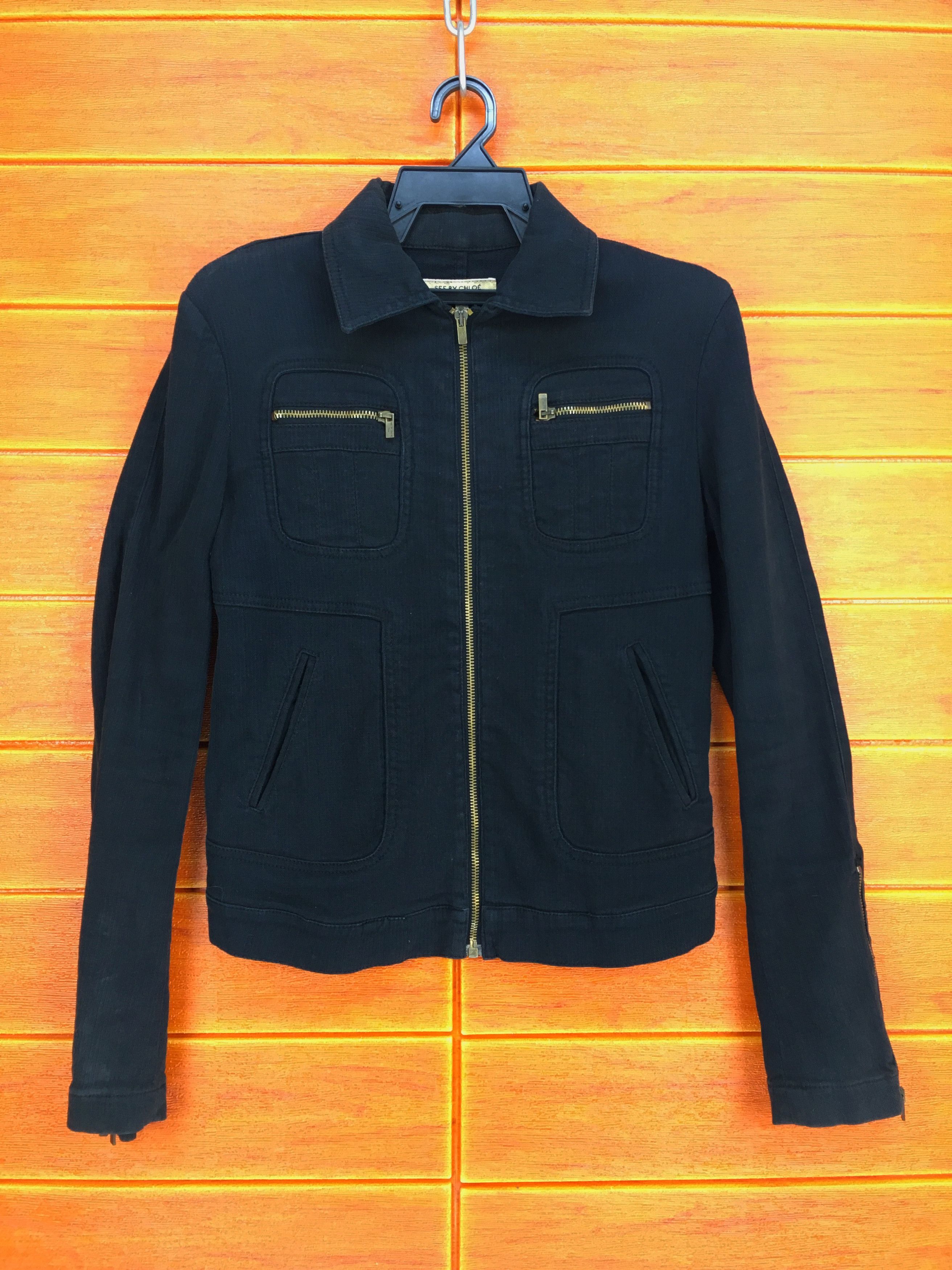 See by chloe denim jacket deals