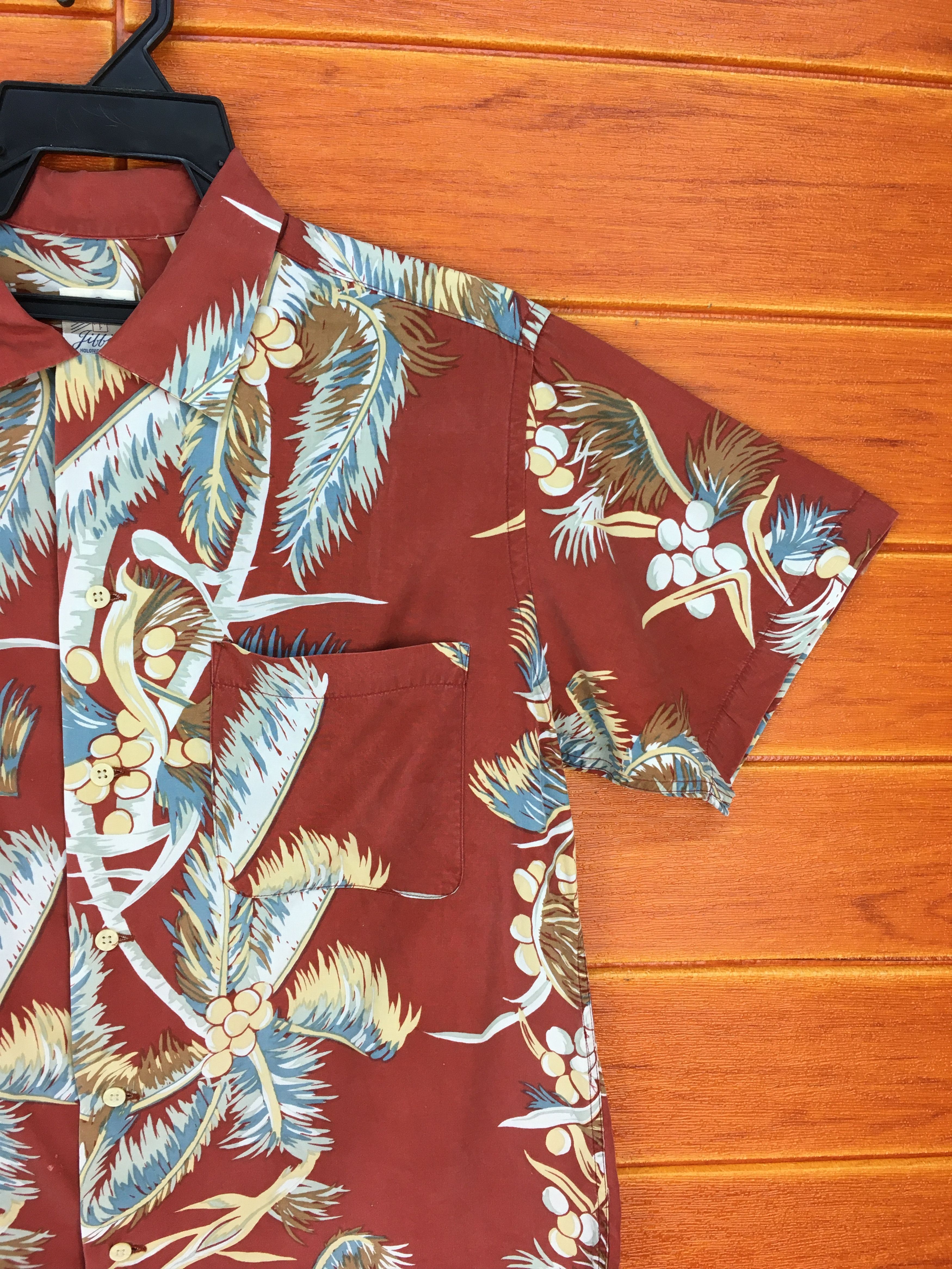 Vintage Vintage Japanese JIBBIES Coconut Trees Hawaiian Shirt Size US M / EU 48-50 / 2 - 5 Thumbnail