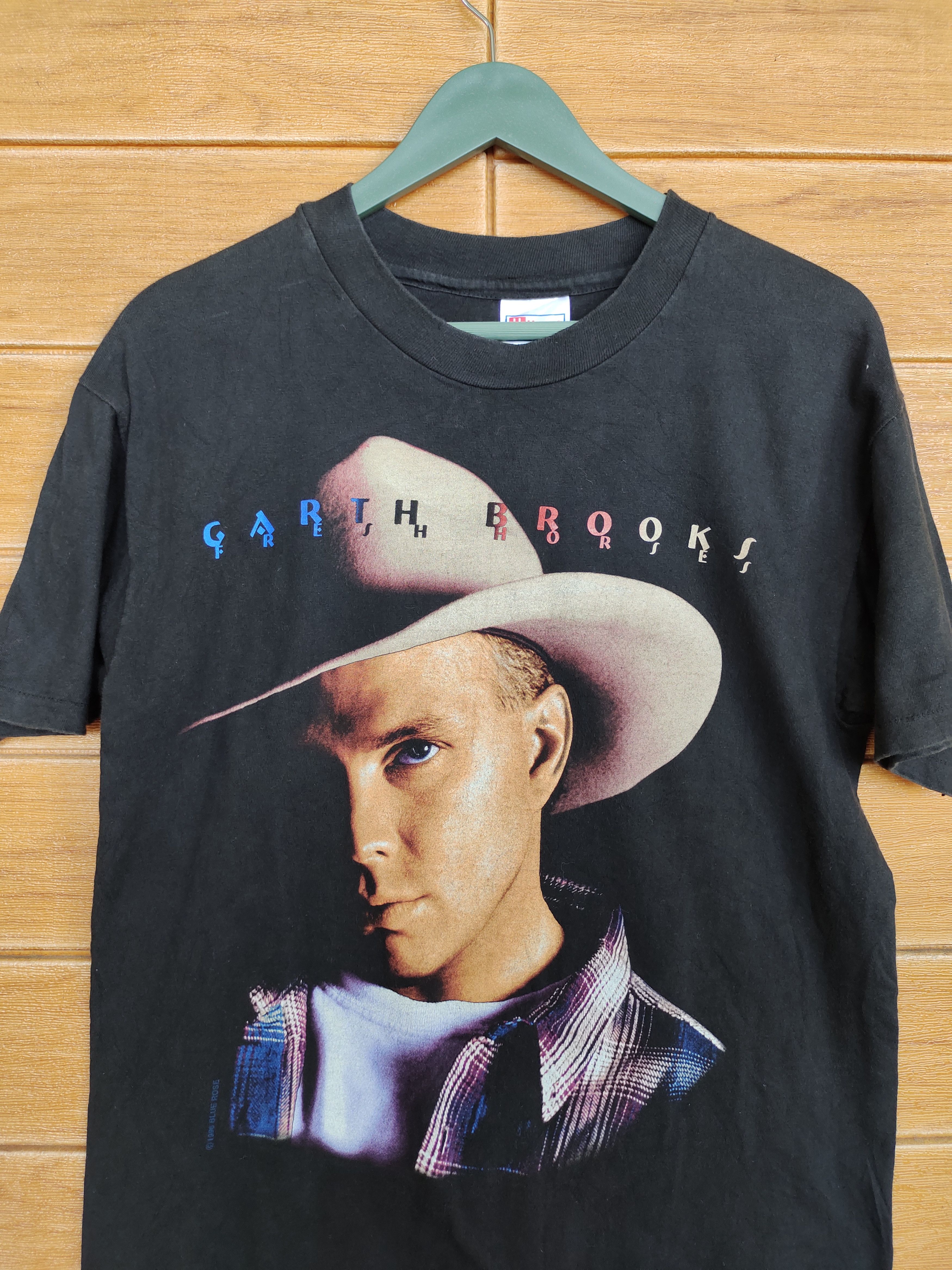 Band Tees Vintage 90s The Garth Brooks World Tour Promo T-Shirt Size US M / EU 48-50 / 2 - 3 Thumbnail