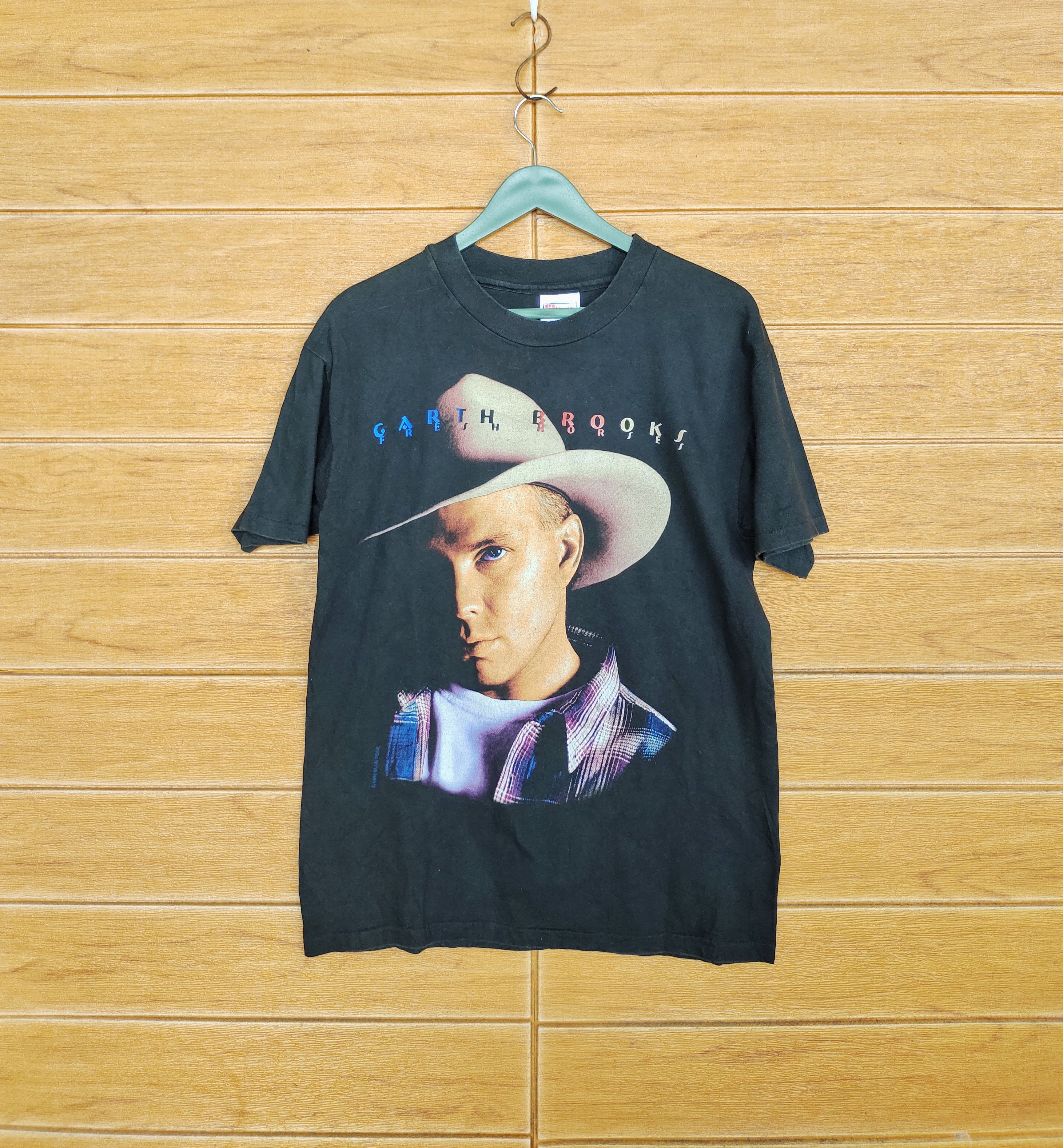 Band Tees Vintage 90s The Garth Brooks World Tour Promo T-Shirt Size US M / EU 48-50 / 2 - 2 Thumbnail