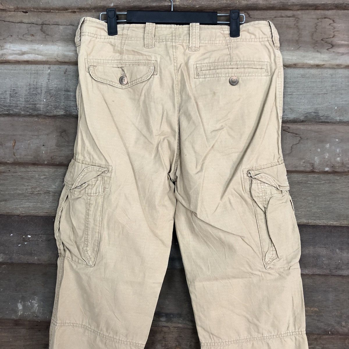 Gap × Japanese Brand DLL Gap Brown MUltipocket Tactical Cargo Pants #c699 Size US 30 / EU 46 - 8 Thumbnail