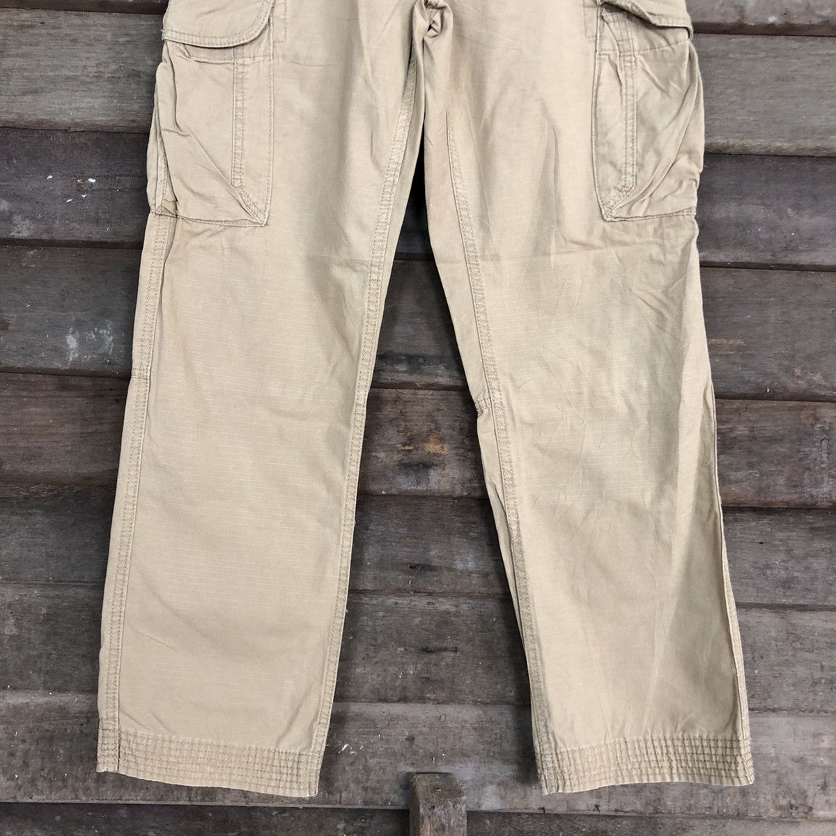 Gap × Japanese Brand DLL Gap Brown MUltipocket Tactical Cargo Pants #c699 Size US 30 / EU 46 - 3 Thumbnail