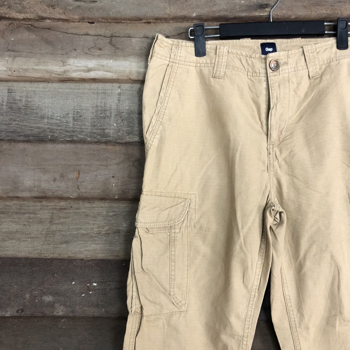 Gap × Japanese Brand DLL Gap Brown MUltipocket Tactical Cargo Pants #c699 Size US 30 / EU 46 - 5 Thumbnail
