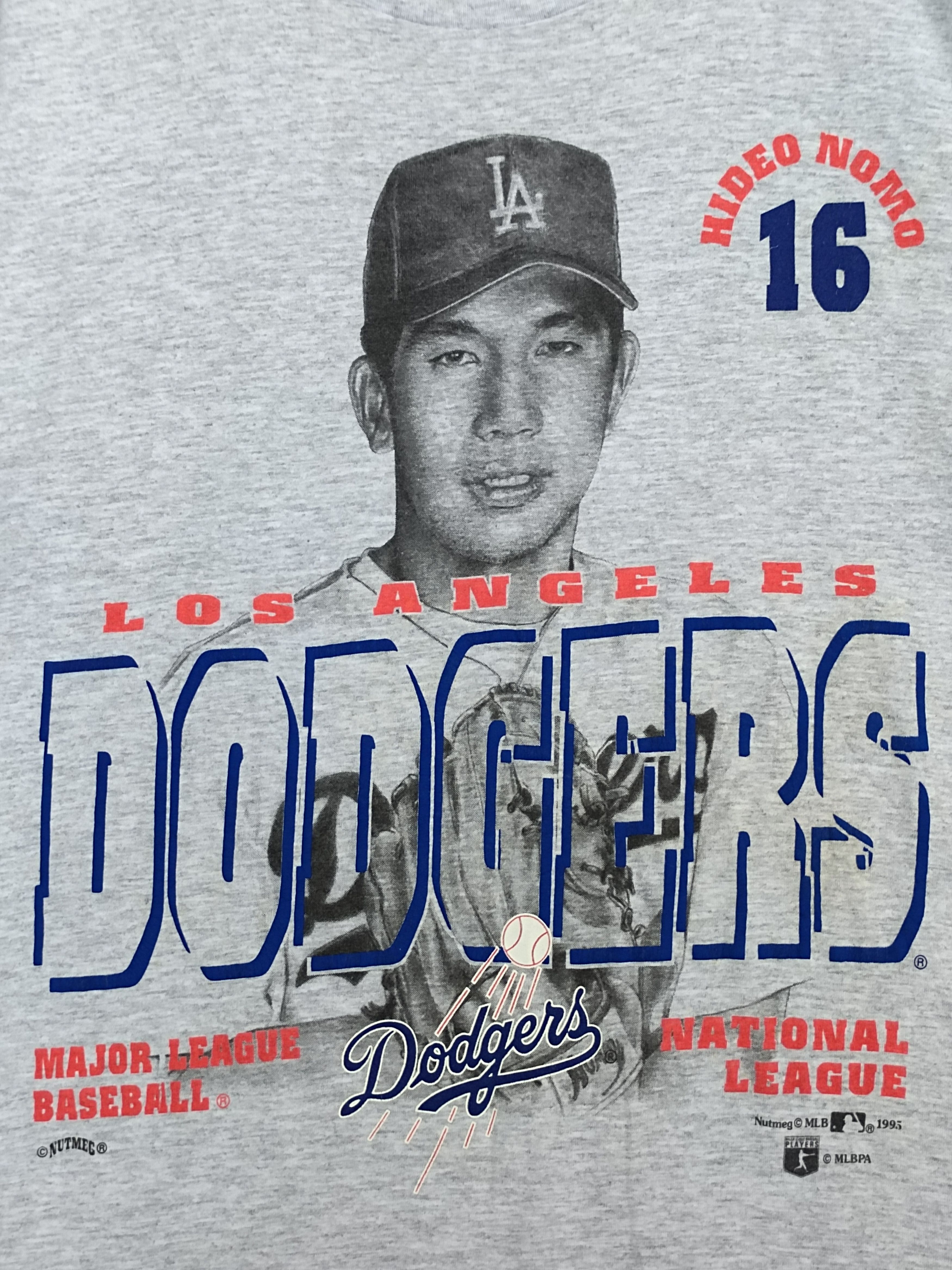 MLB Vintage 90s LA Dodgers Hideo Nomo #16 T-Shirt Size US M / EU 48-50 / 2 - 2 Thumbnail