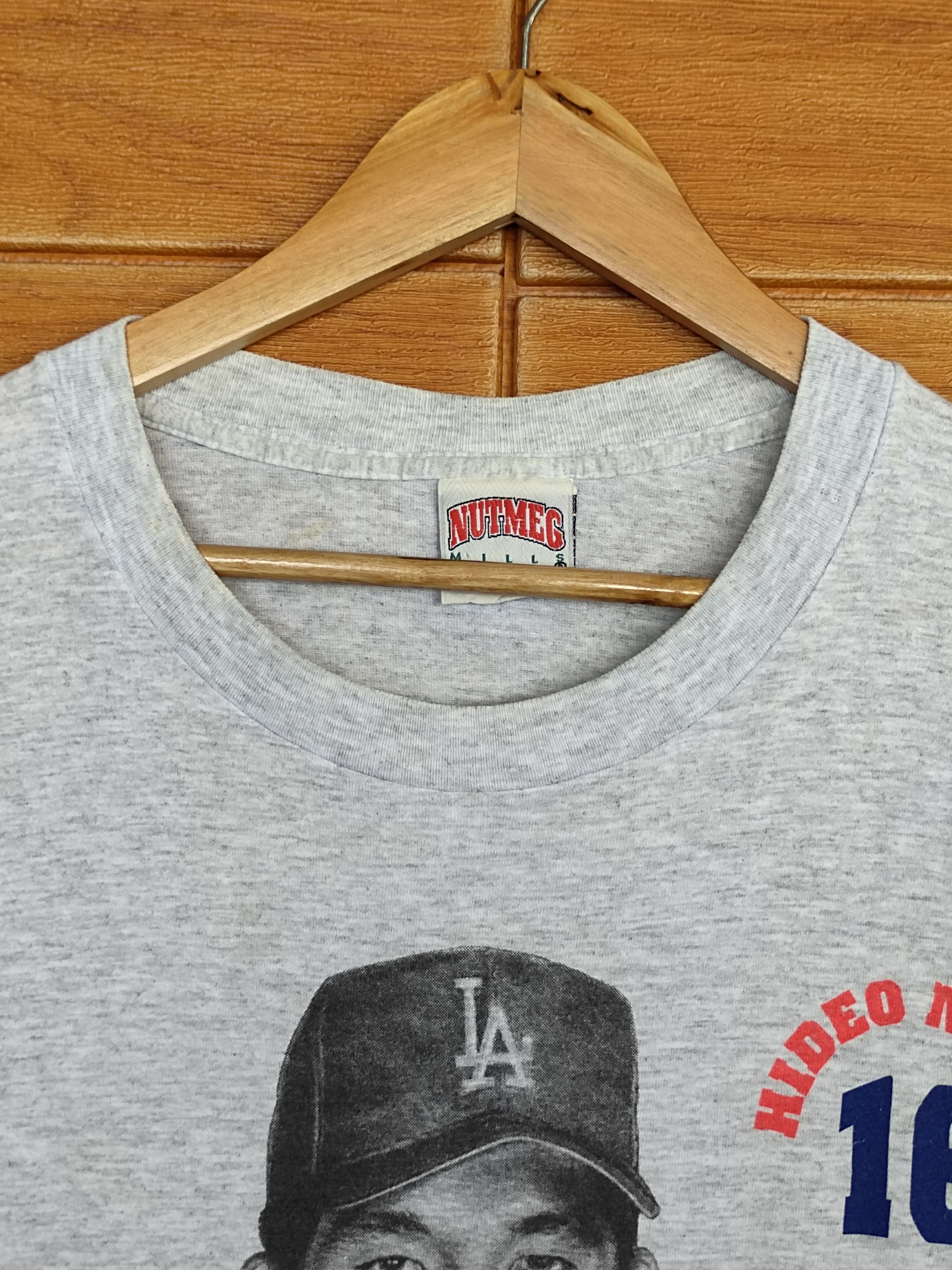 MLB Vintage 90s LA Dodgers Hideo Nomo #16 T-Shirt Size US M / EU 48-50 / 2 - 5 Thumbnail