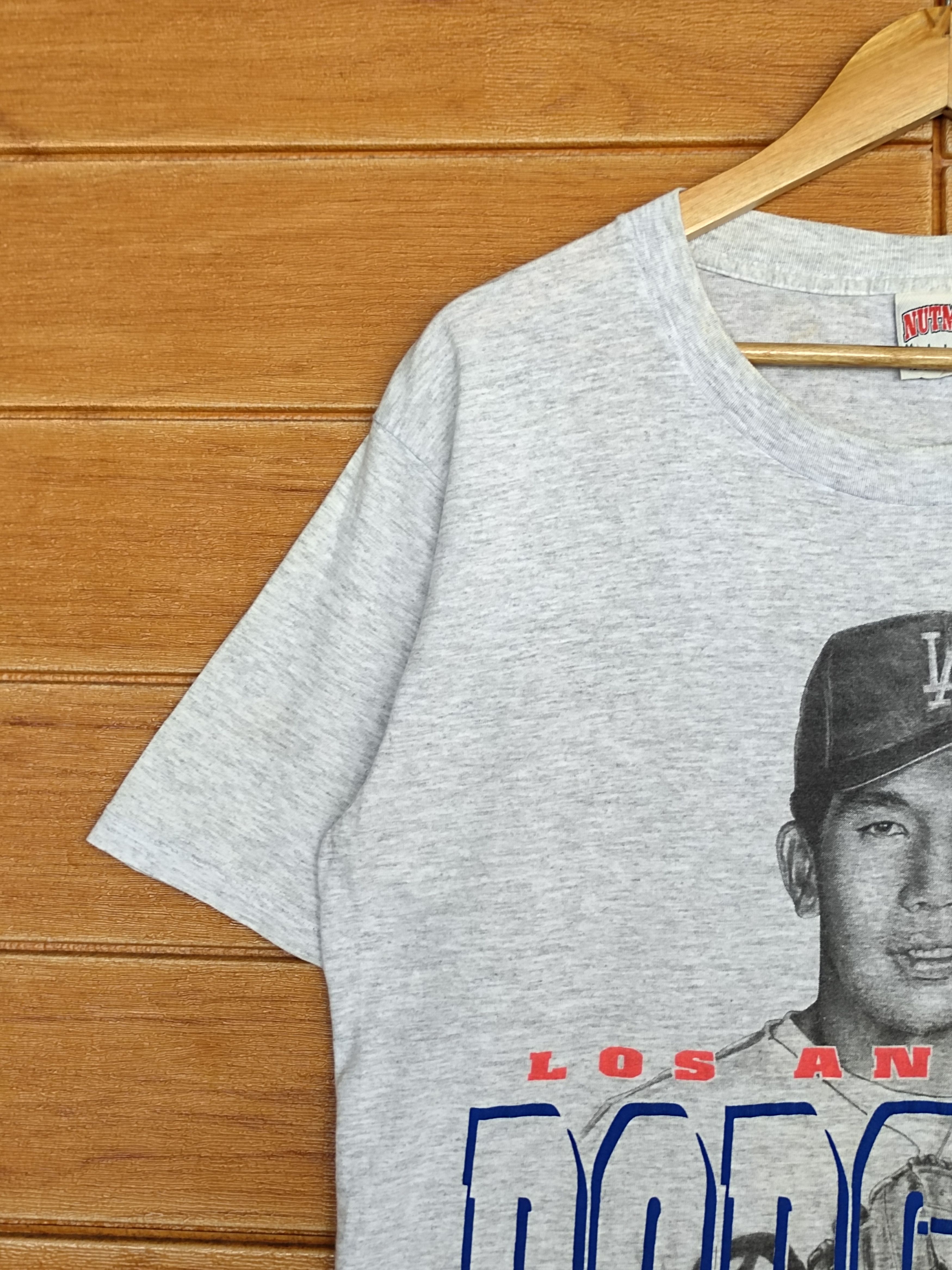 MLB Vintage 90s LA Dodgers Hideo Nomo #16 T-Shirt Size US M / EU 48-50 / 2 - 7 Thumbnail