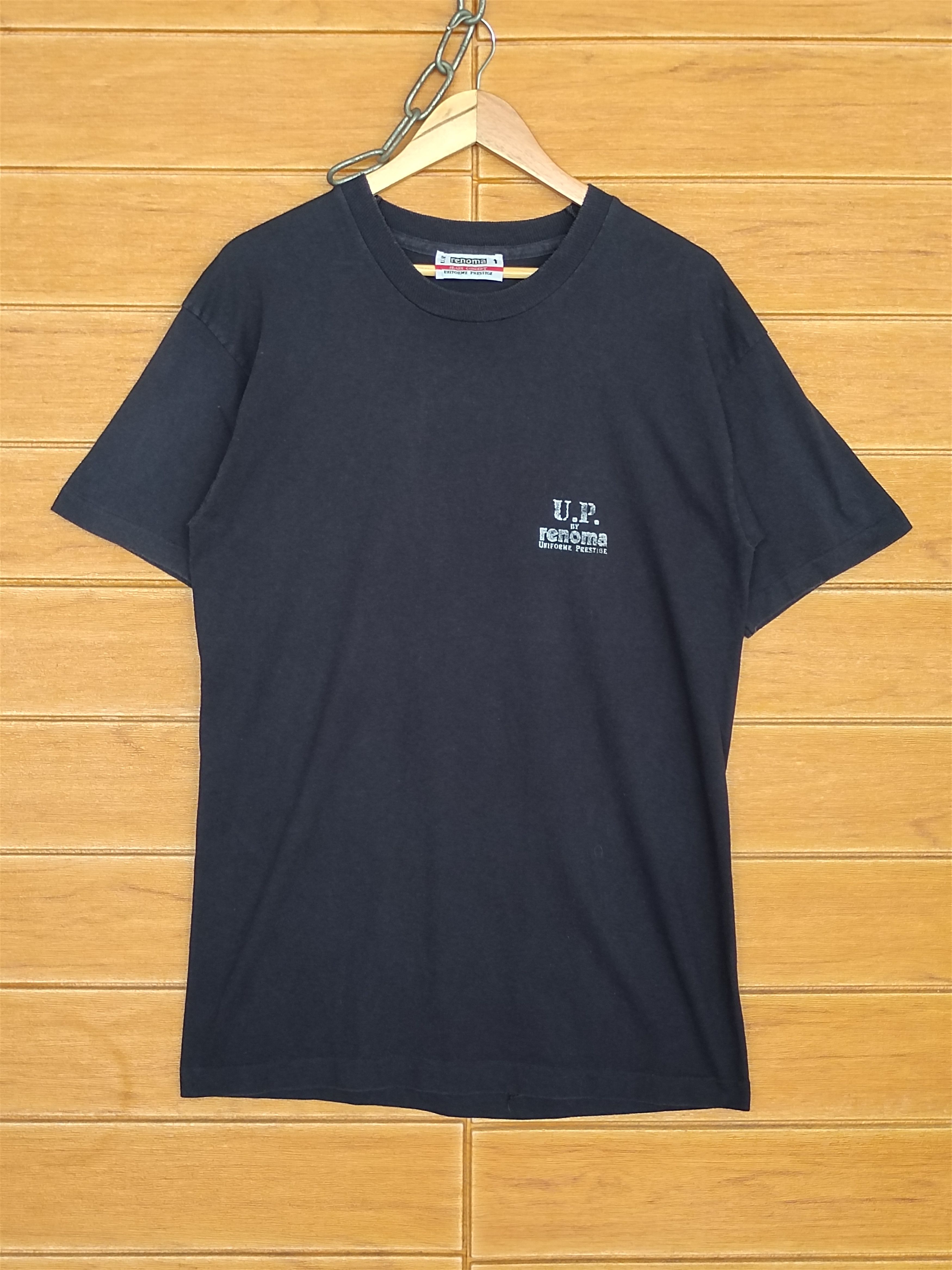 Vintage Vintage 90s Up Renoma Photo Print By Maurice Renoma T-Shirt Size US M / EU 48-50 / 2 - 2 Thumbnail