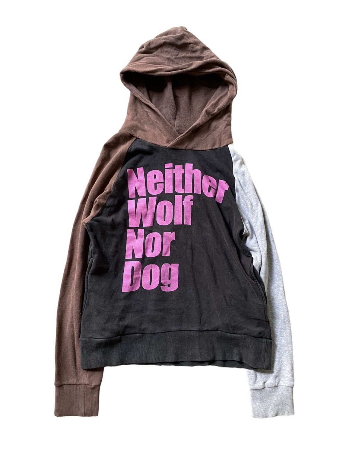 Japanese Brand PPFM neither wolf nor dog raglan hoodie | Grailed