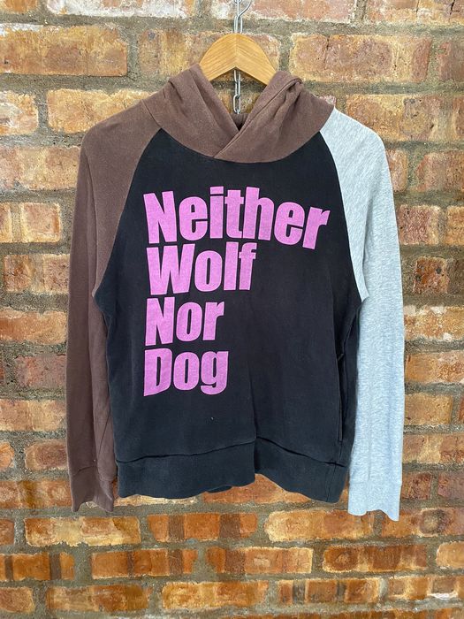 待望☆】 パーカー hoodie raglan dog nor wolf neither PPFM パーカー