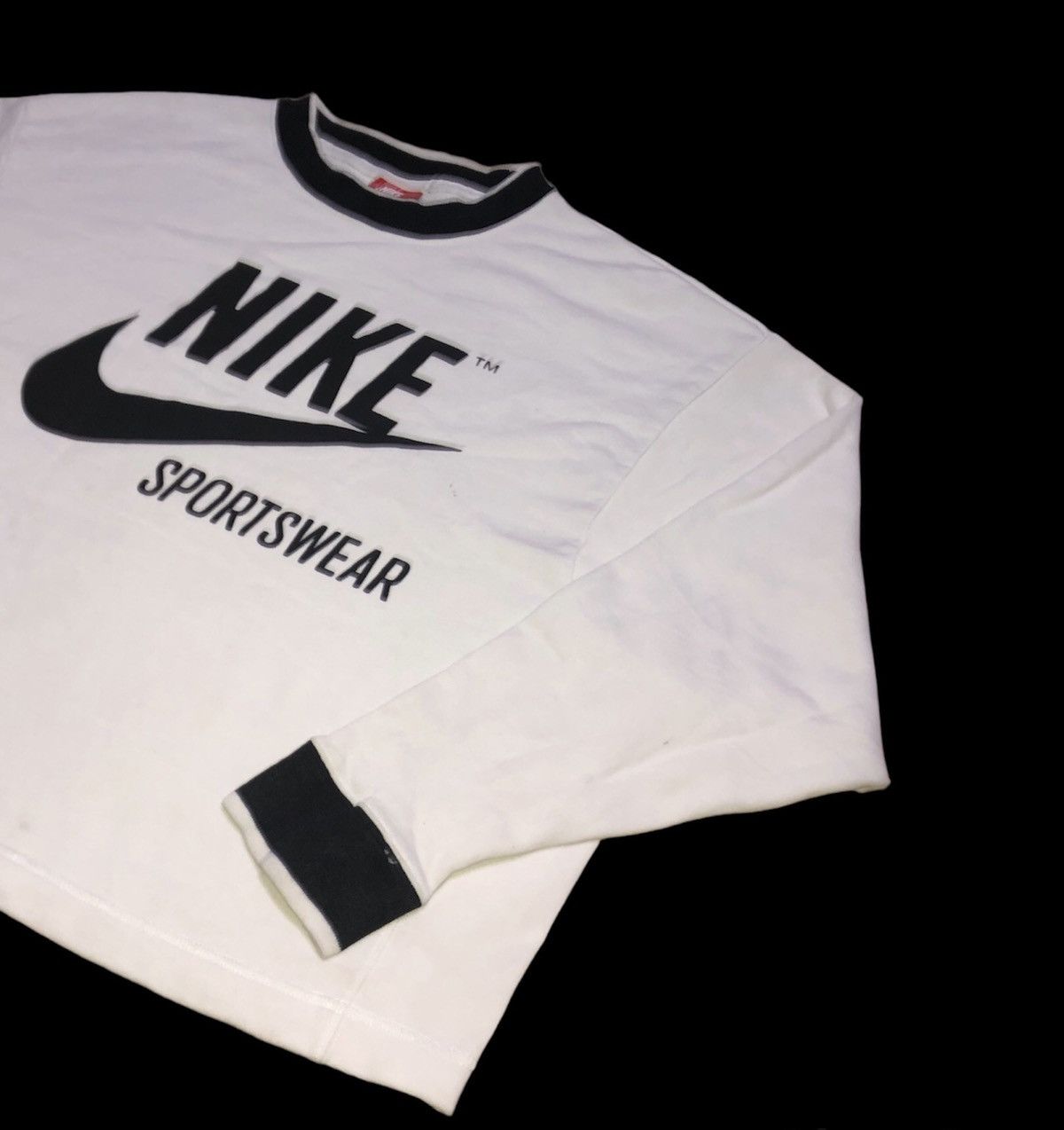 Nike × Nike ACG ✅Last Call B4 Delete✅Nike Raglan Big Logo Sweatshirt vtg Size US M / EU 48-50 / 2 - 2 Thumbnail