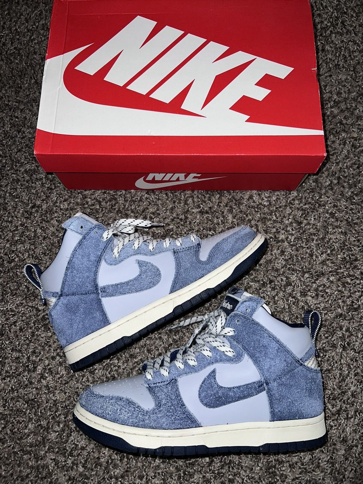 Nike Notre Dunk High ‘Midnight Navy’ | Grailed