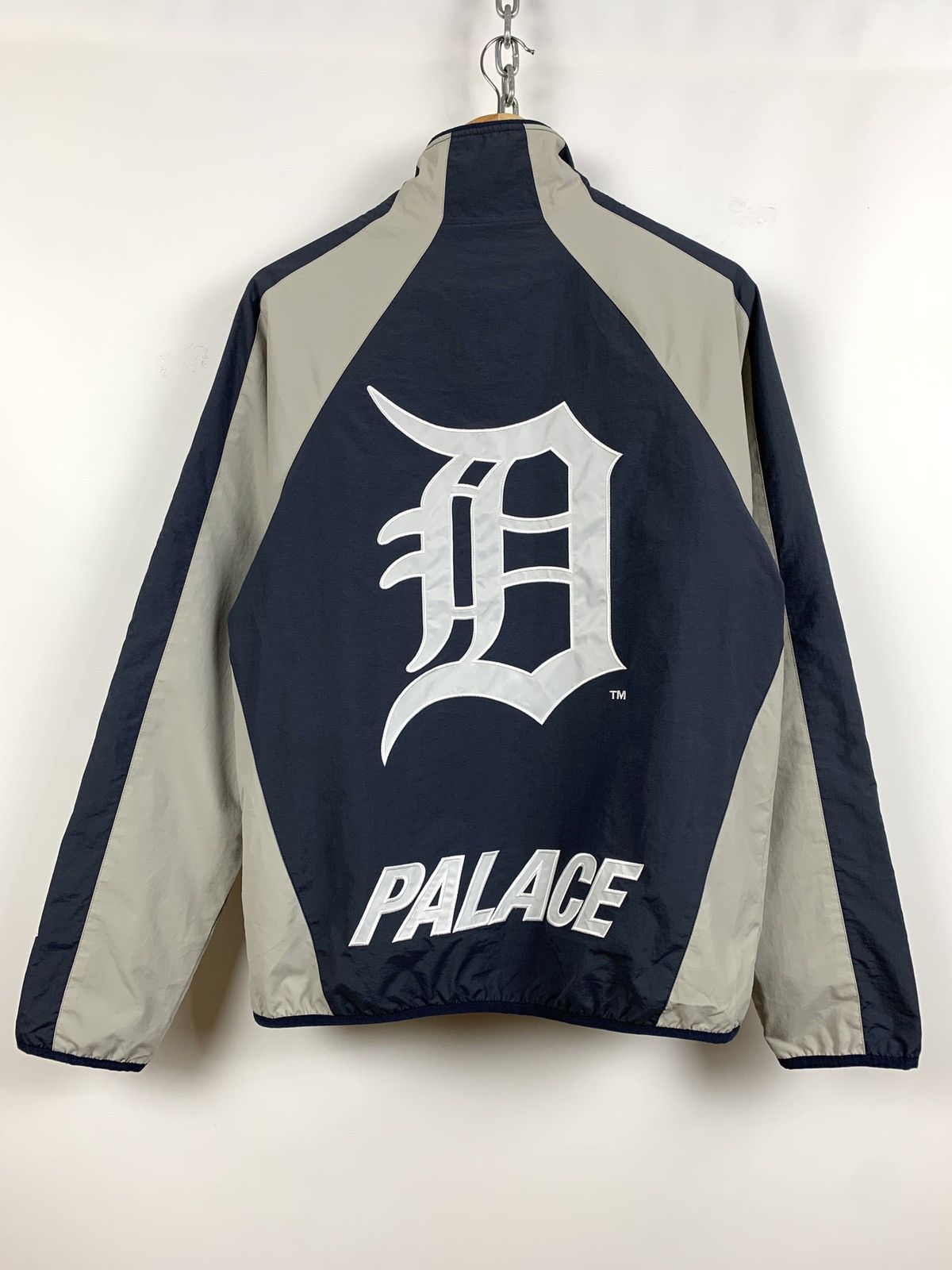 Palace Palace Detroit Tigers New Era Nylon Track Top Jacket | Grailed