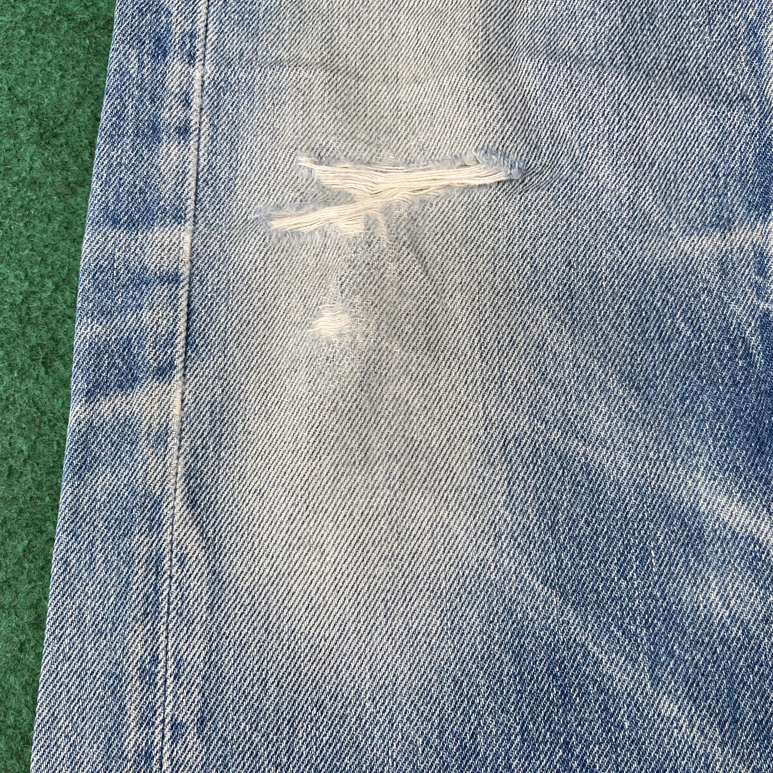 Levi's × Vintage Vtg Levis 501 Distressed Ripped Sz 26 Punk Grunge Jeans Size US 26 / EU 42 - 5 Thumbnail