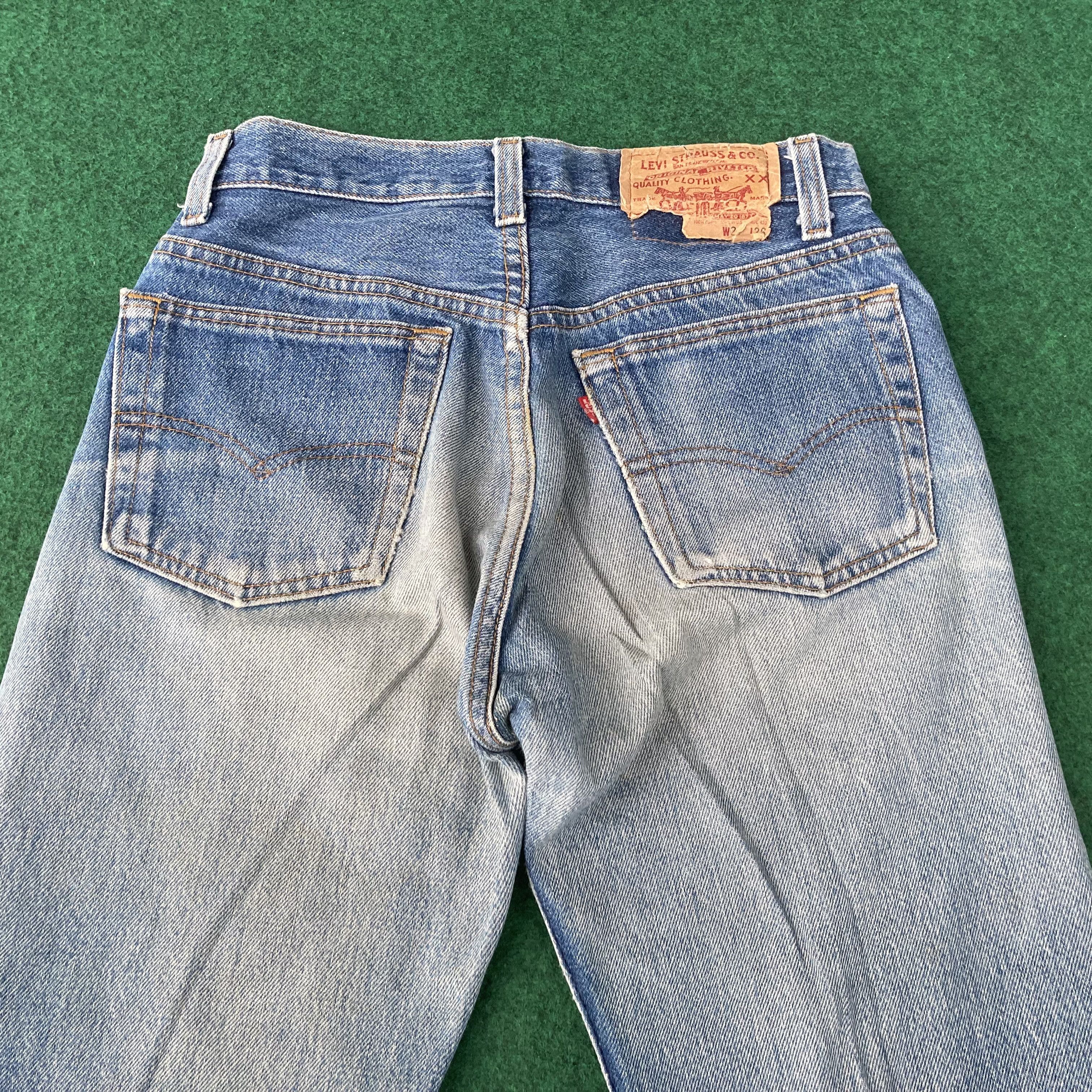 Levi's × Vintage Vtg Levis 501 Distressed Ripped Sz 26 Punk Grunge Jeans Size US 26 / EU 42 - 9 Thumbnail