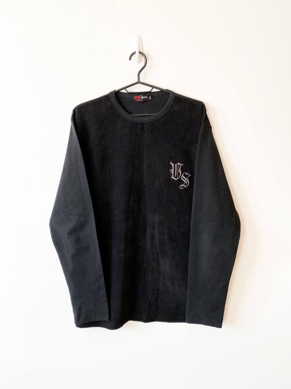 Versace × Vintage Gianni Versace «Versace Sport» Vintage Corduroy Long Sleeve Size US L / EU 52-54 / 3 - 2 Thumbnail
