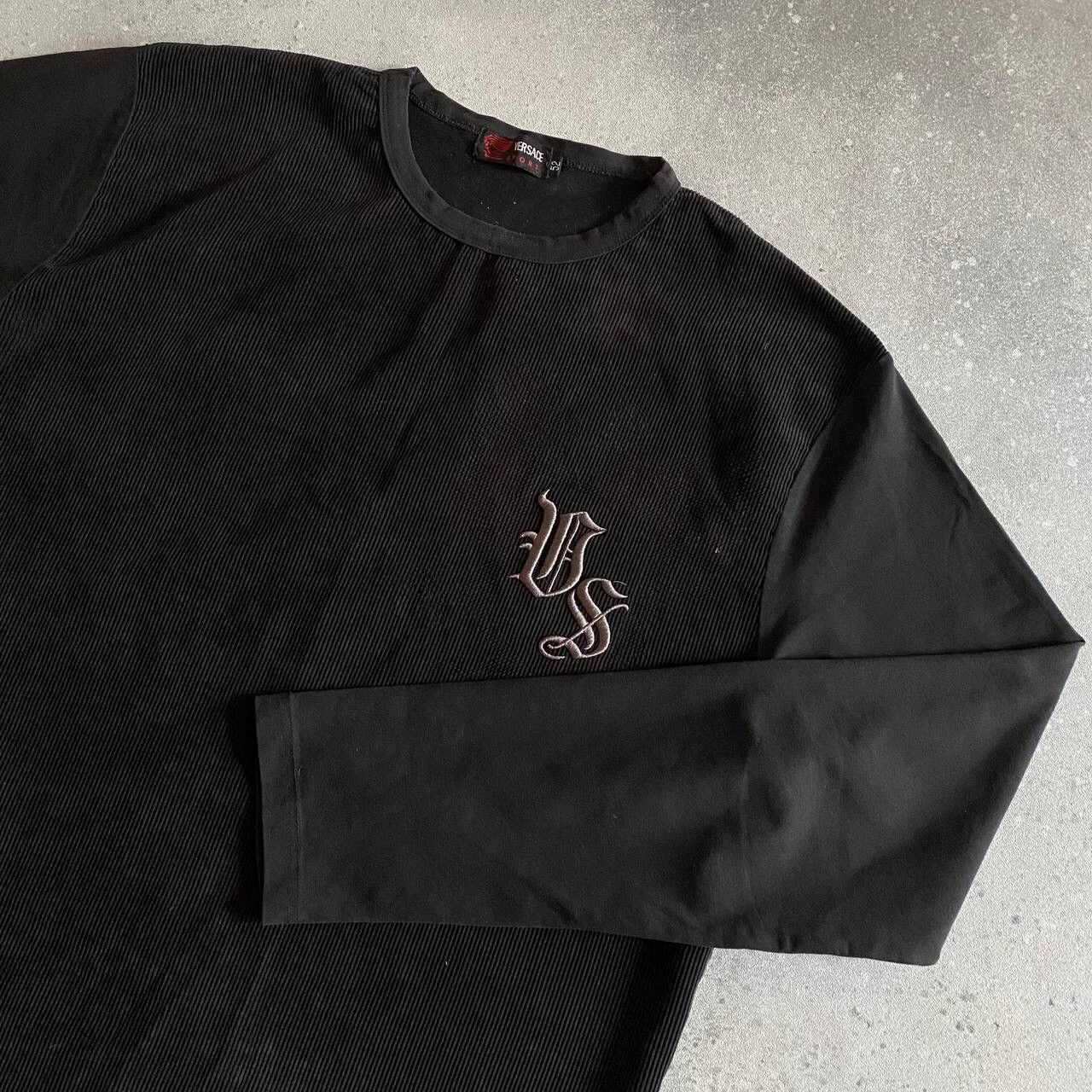 Versace × Vintage Gianni Versace «Versace Sport» Vintage Corduroy Long Sleeve Size US L / EU 52-54 / 3 - 4 Thumbnail