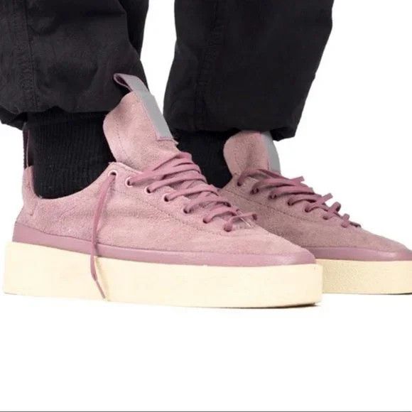 ClearWeather Rose Suede Eichler Platform Sneakers Size US 9 / EU 42 - 5 Thumbnail