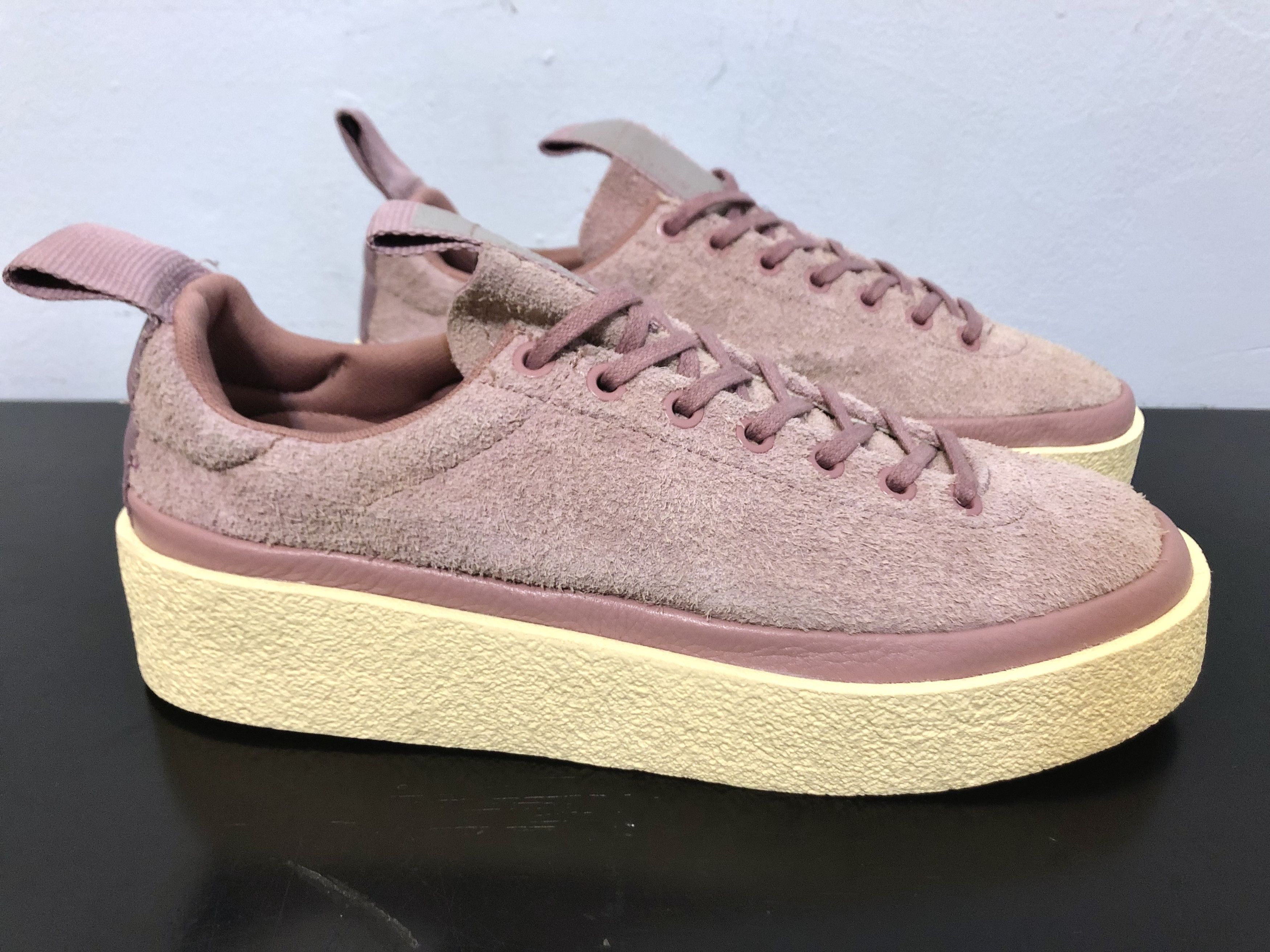 ClearWeather Rose Suede Eichler Platform Sneakers Size US 9 / EU 42 - 2 Thumbnail