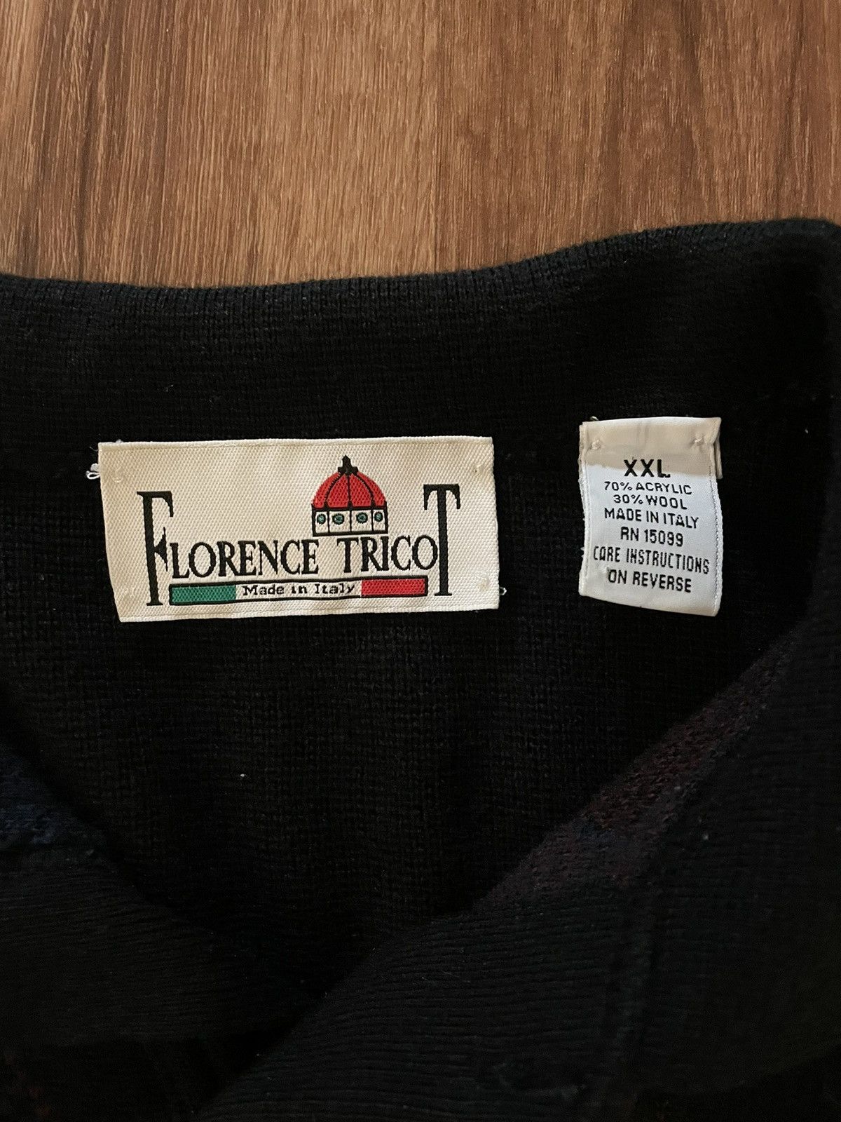 Florence Tricot Vintage Florence Tricot Geometric Style Sweater Size US XXL / EU 58 / 5 - 6 Thumbnail