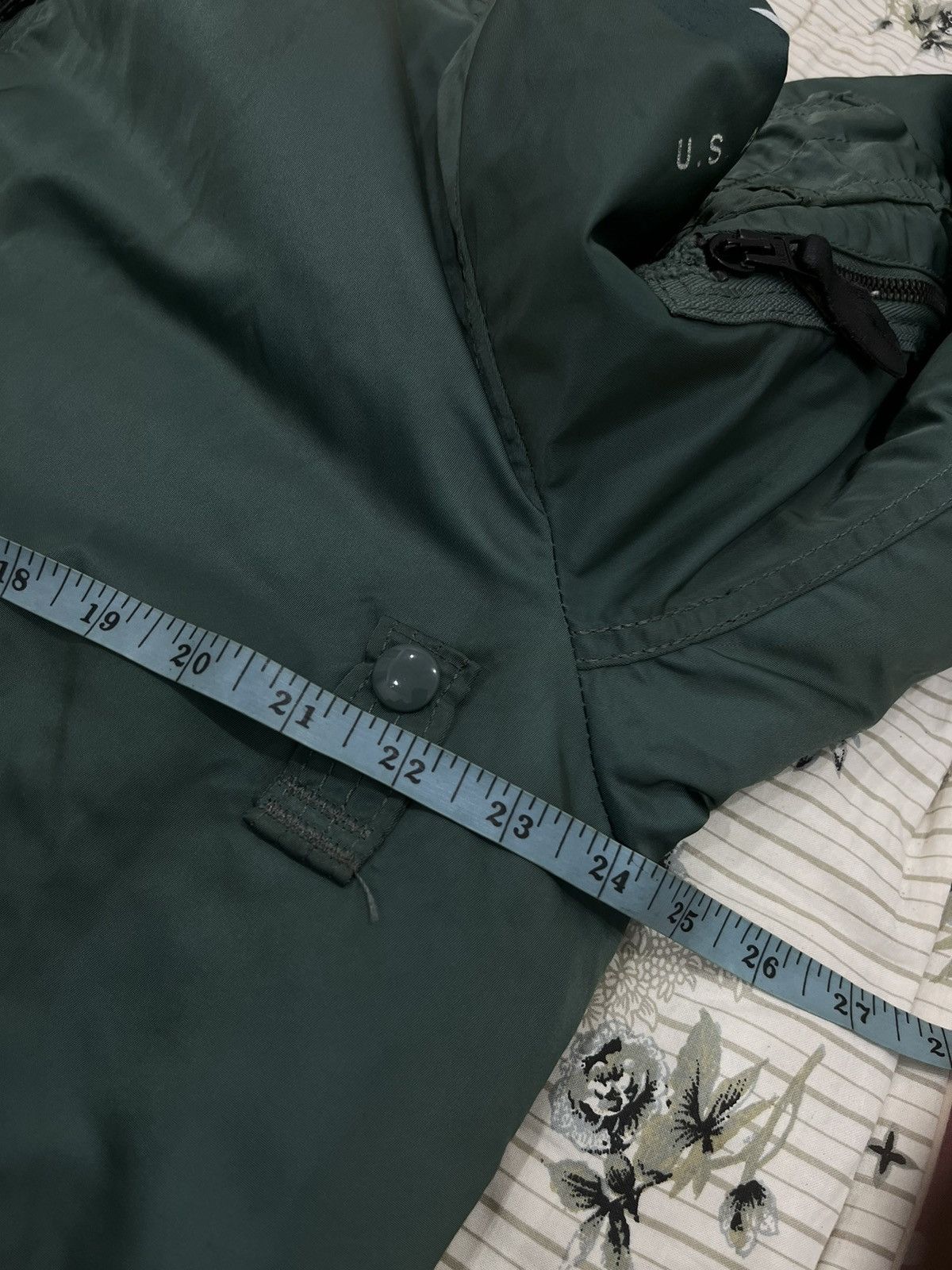 Alpha Industries B10. VINTAGE ALPHA INDUSTRIES MA-1 US AIR FORCE Size US L / EU 52-54 / 3 - 11 Thumbnail