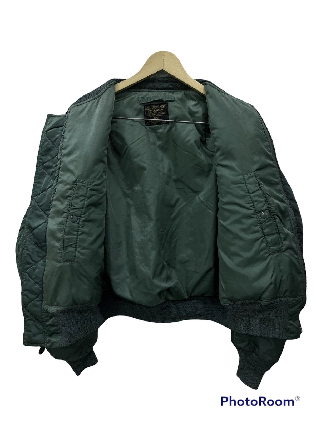 Alpha Industries B10. VINTAGE ALPHA INDUSTRIES MA-1 US AIR FORCE Size US L / EU 52-54 / 3 - 5 Thumbnail