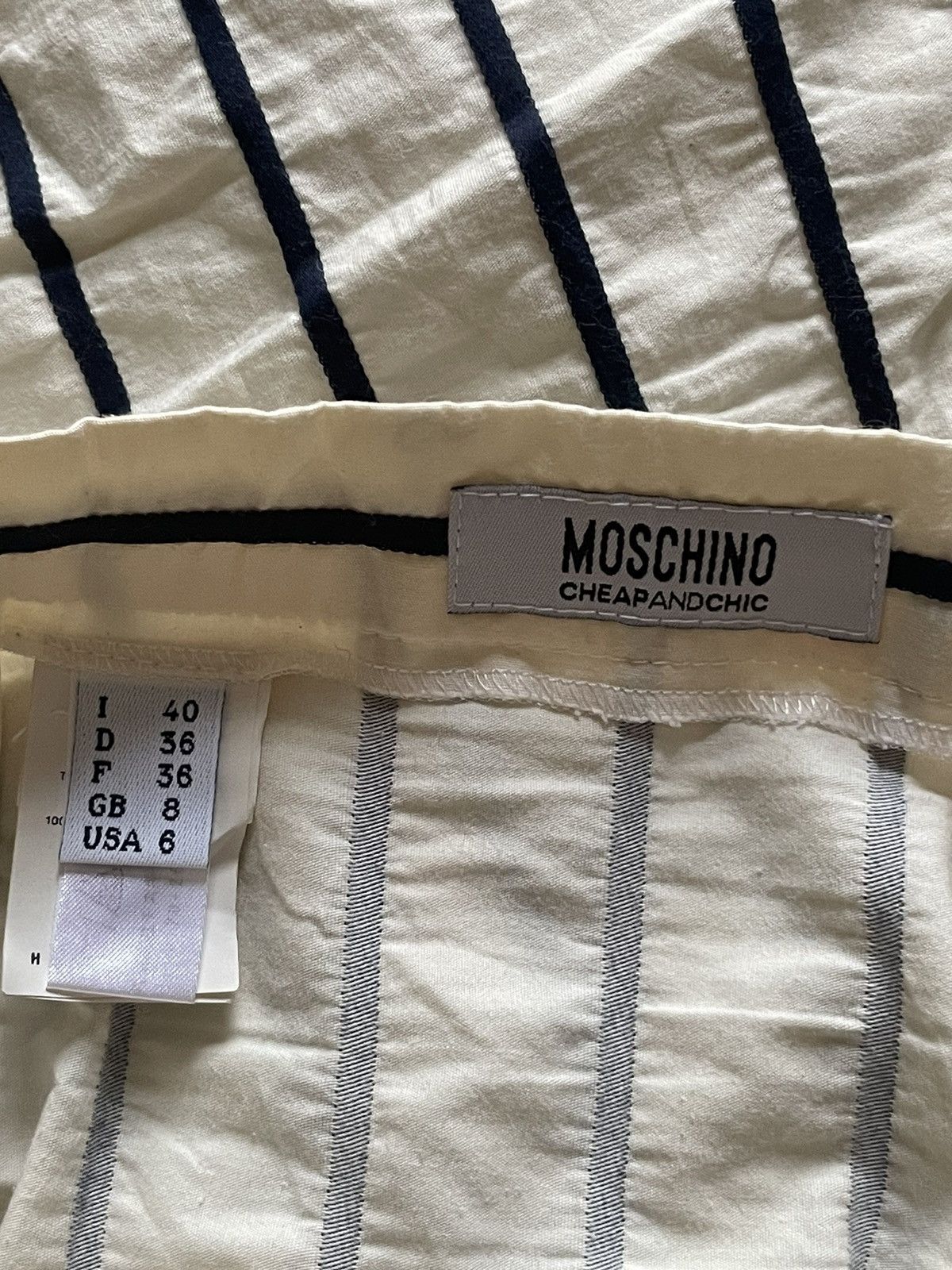 Moschino Moschino Cheapandchic Mid Skirt Size 28" / US 6 / IT 42 - 4 Thumbnail