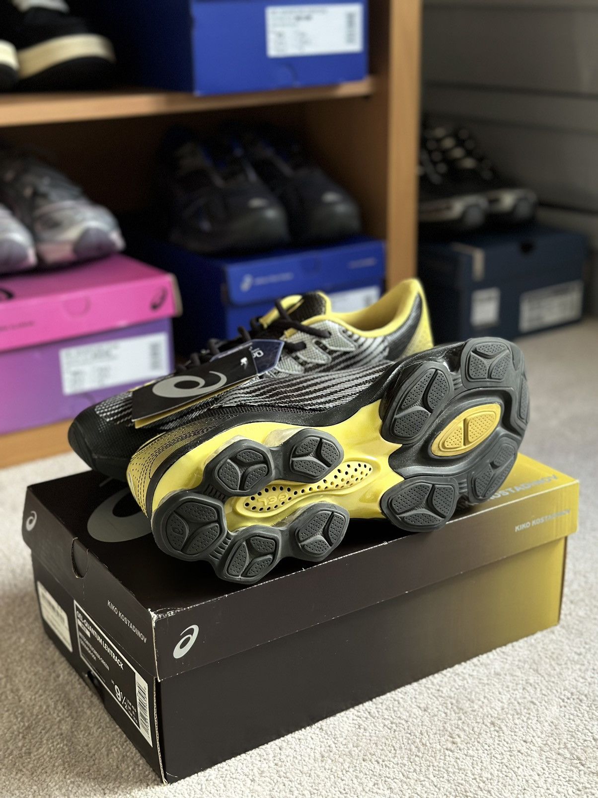 Kiko Kostadinov Kiko Kostadinov x Asics Gel-Quantum Levitrack Size US 9.5 / EU 42-43 - 4 Thumbnail