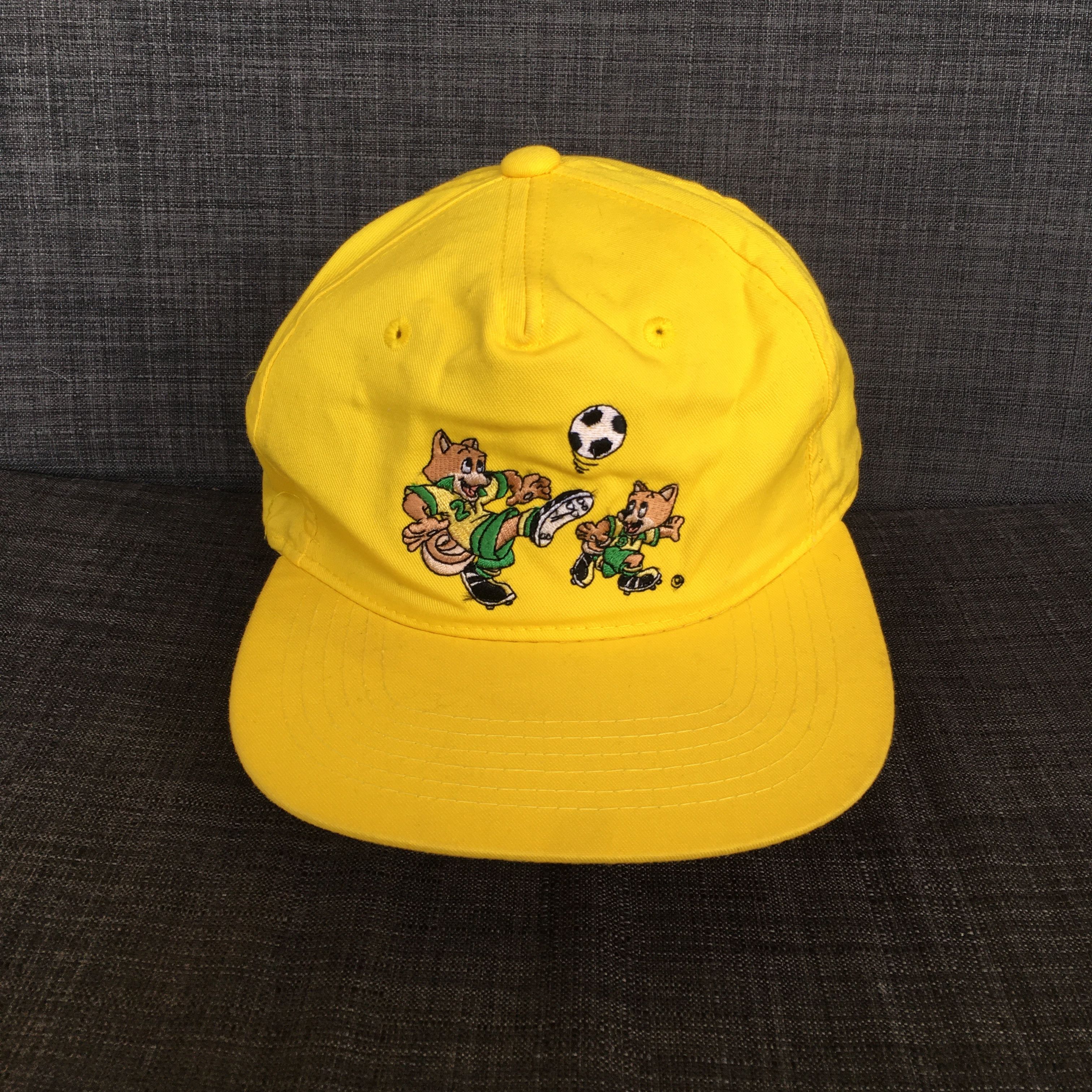 Vintage 1992 JEF United Chiba Football Club J League Snapback Cap Size ONE SIZE - 2 Thumbnail