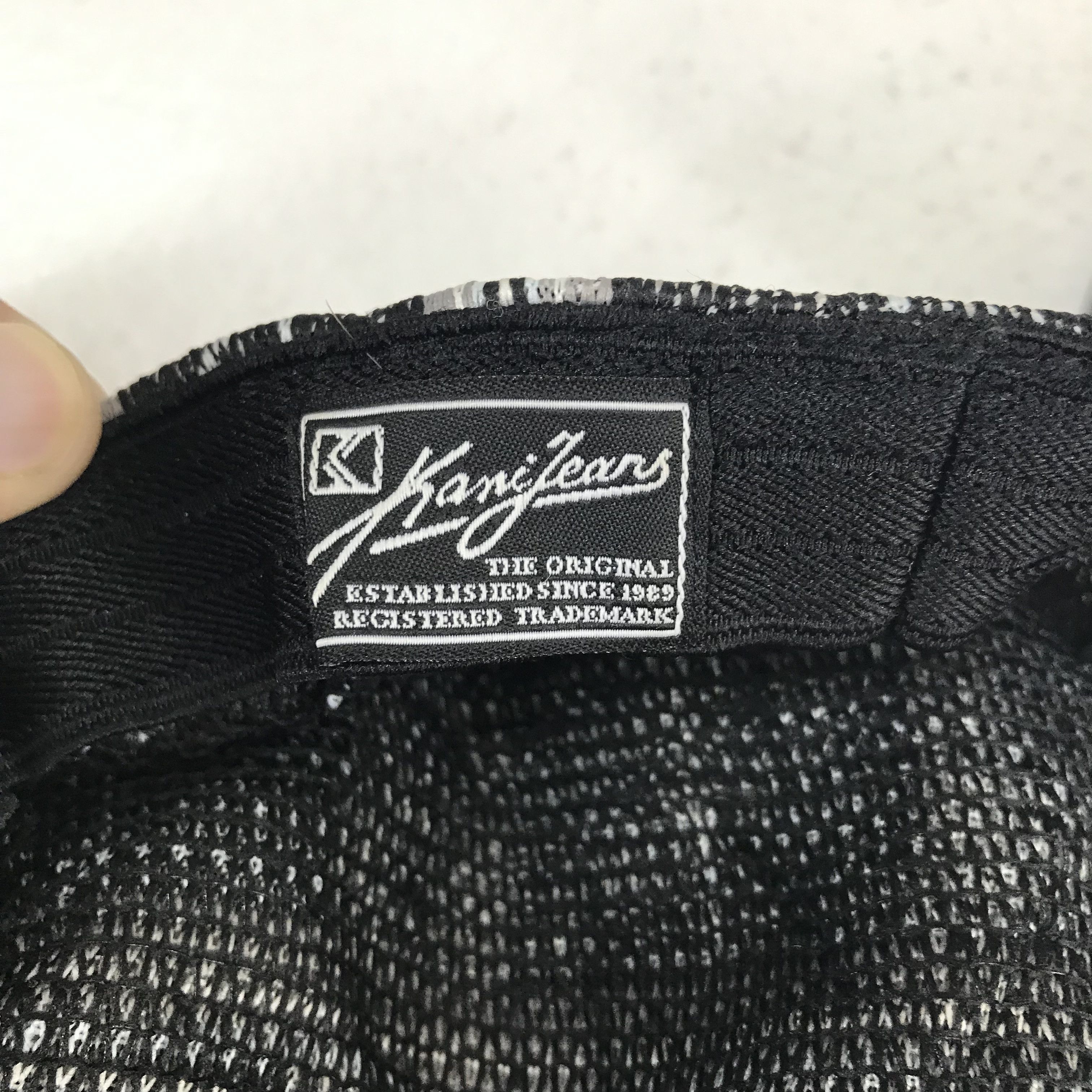 Karl Kani KANI JEANS Checkered Flat Cap Size ONE SIZE - 6 Thumbnail
