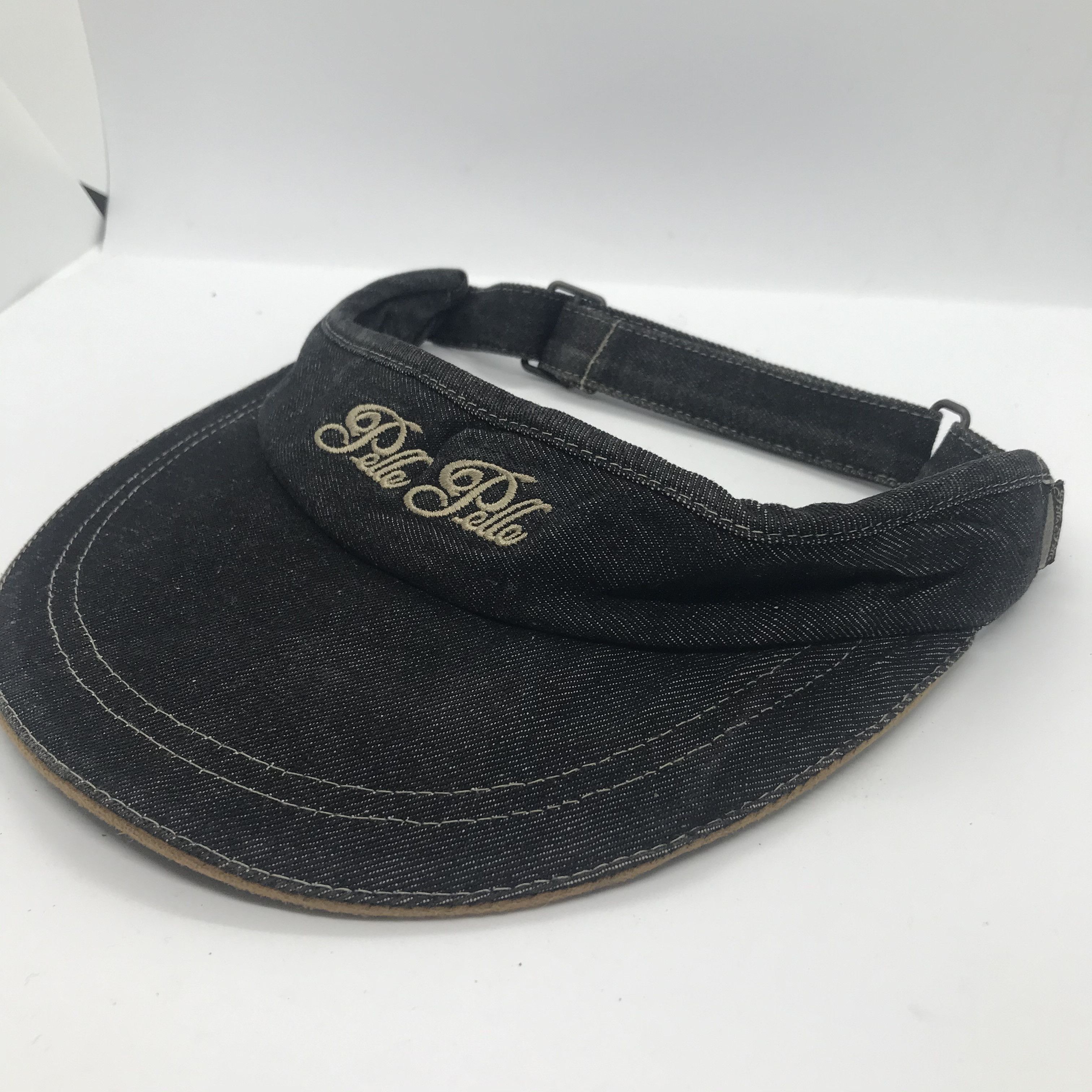 Pelle Pelle Vintage PELLE PELLE Marc Buchanan Denim Half Cap Size ONE SIZE - 4 Thumbnail