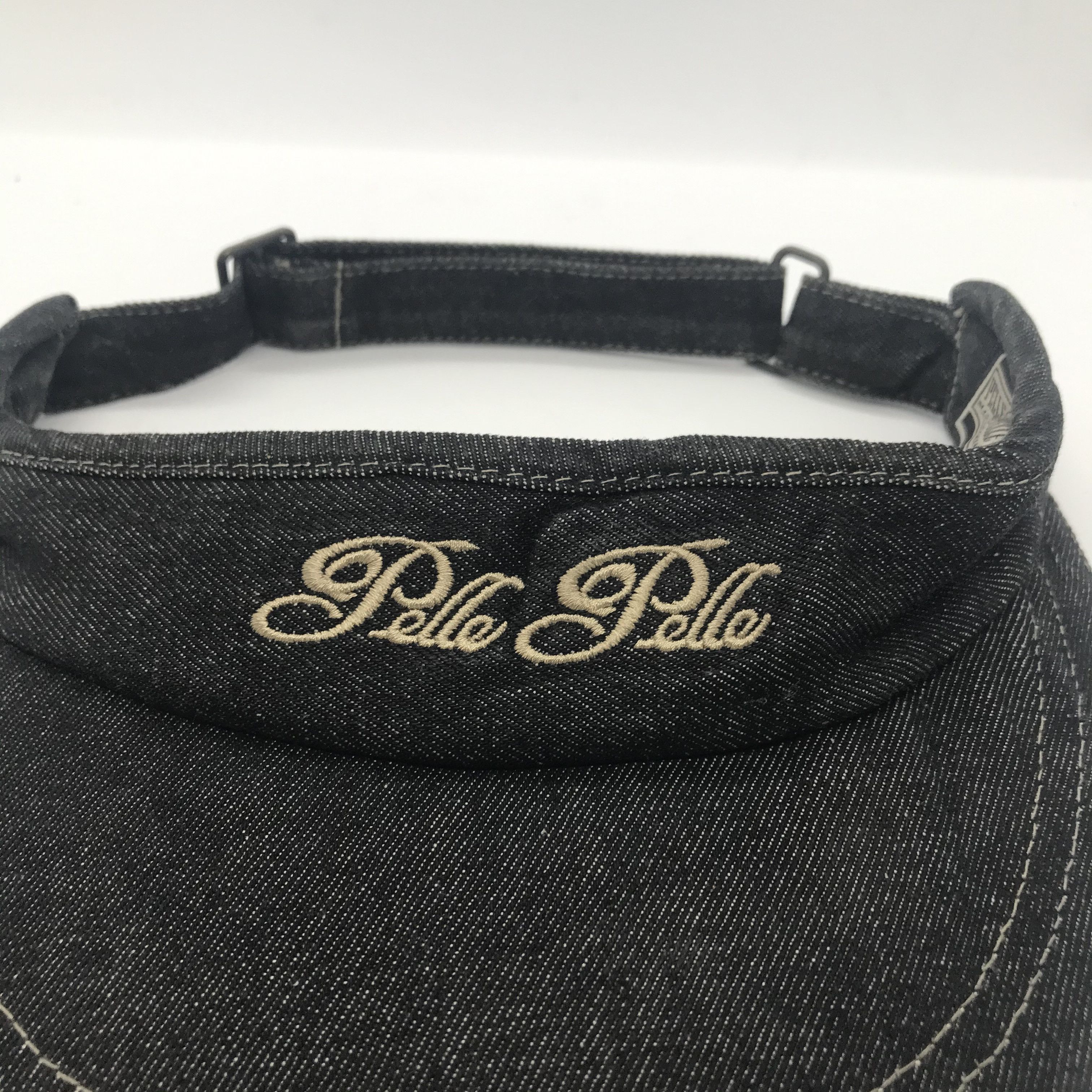 Pelle Pelle Vintage PELLE PELLE Marc Buchanan Denim Half Cap Size ONE SIZE - 2 Thumbnail