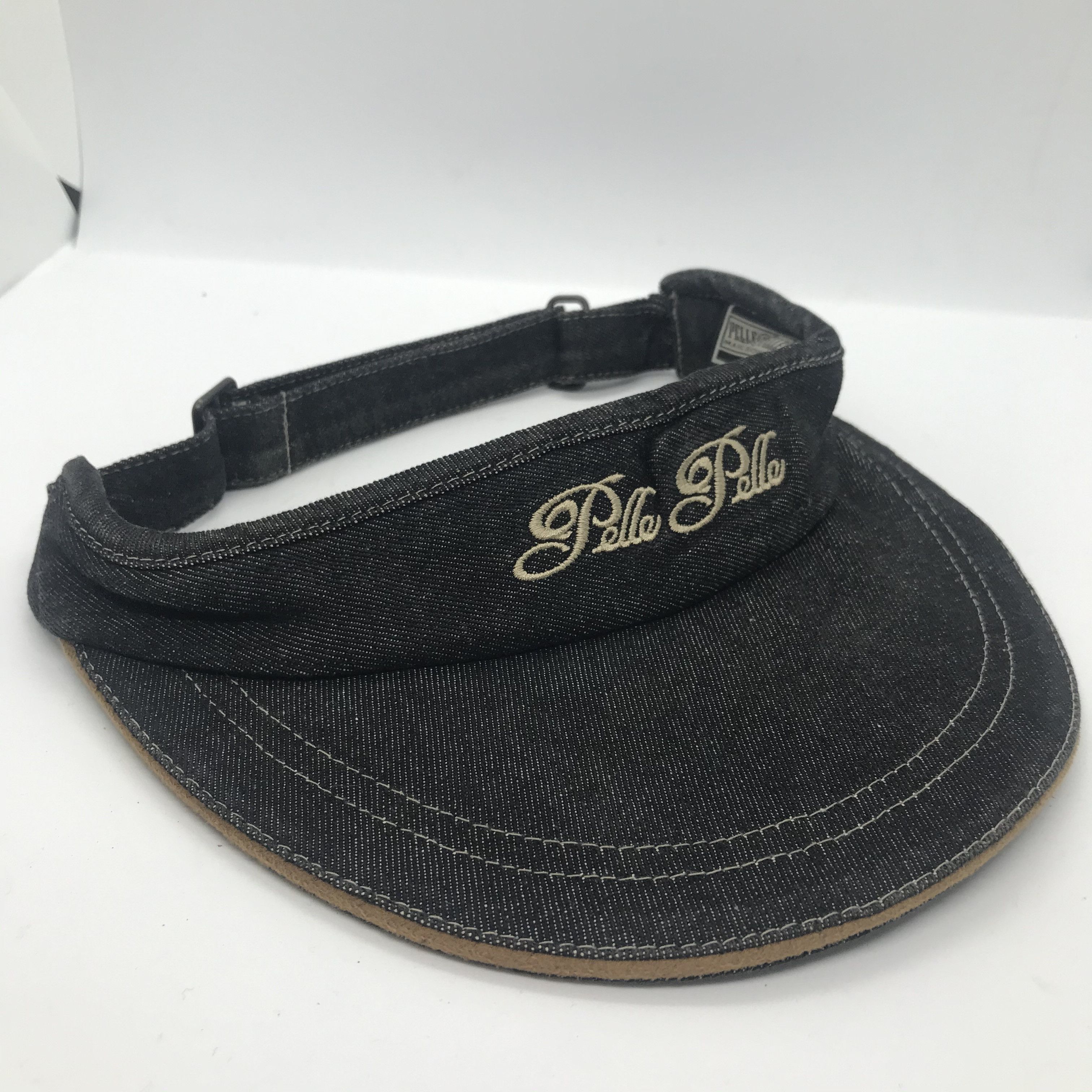 Pelle Pelle Vintage PELLE PELLE Marc Buchanan Denim Half Cap Size ONE SIZE - 3 Thumbnail