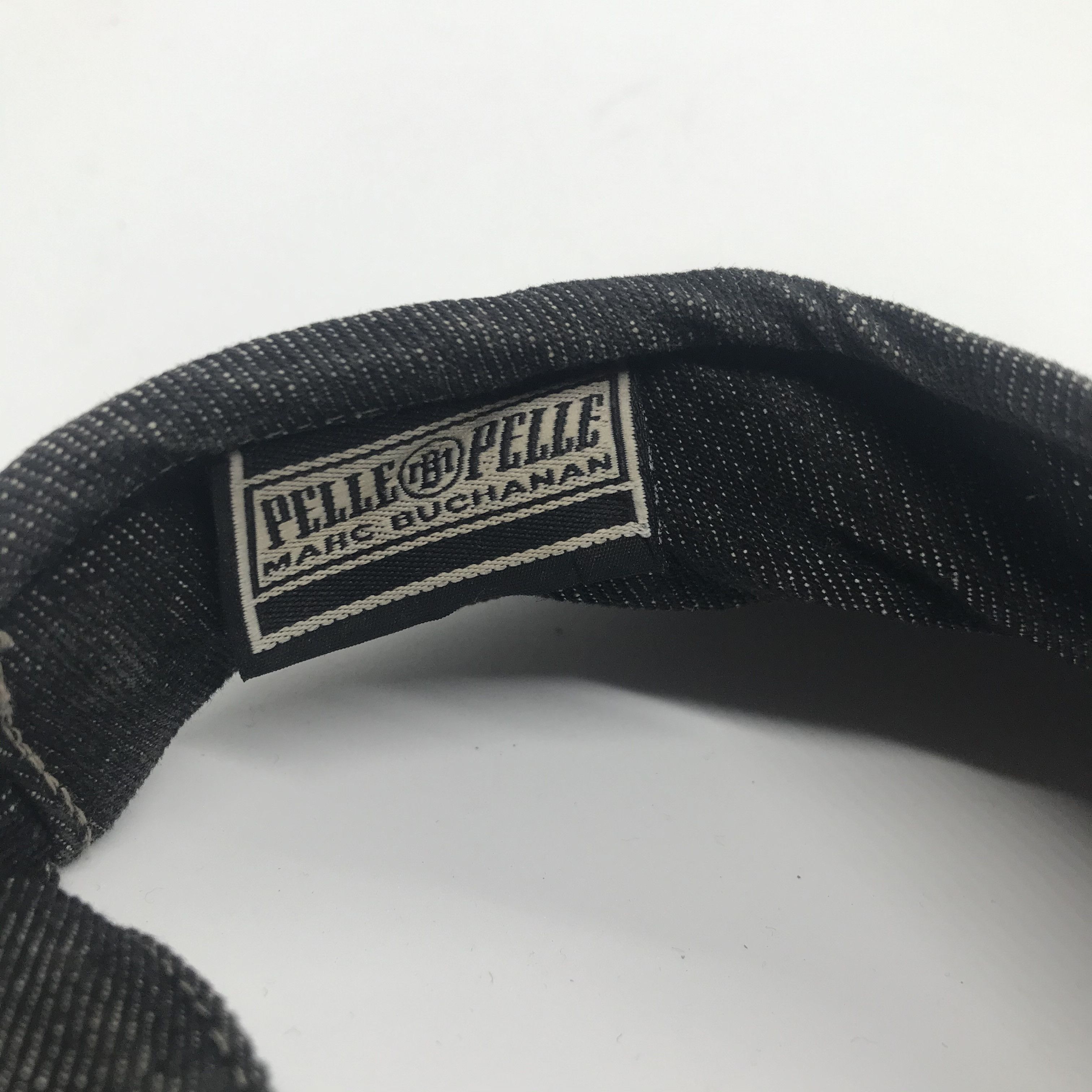 Pelle Pelle Vintage PELLE PELLE Marc Buchanan Denim Half Cap Size ONE SIZE - 7 Thumbnail