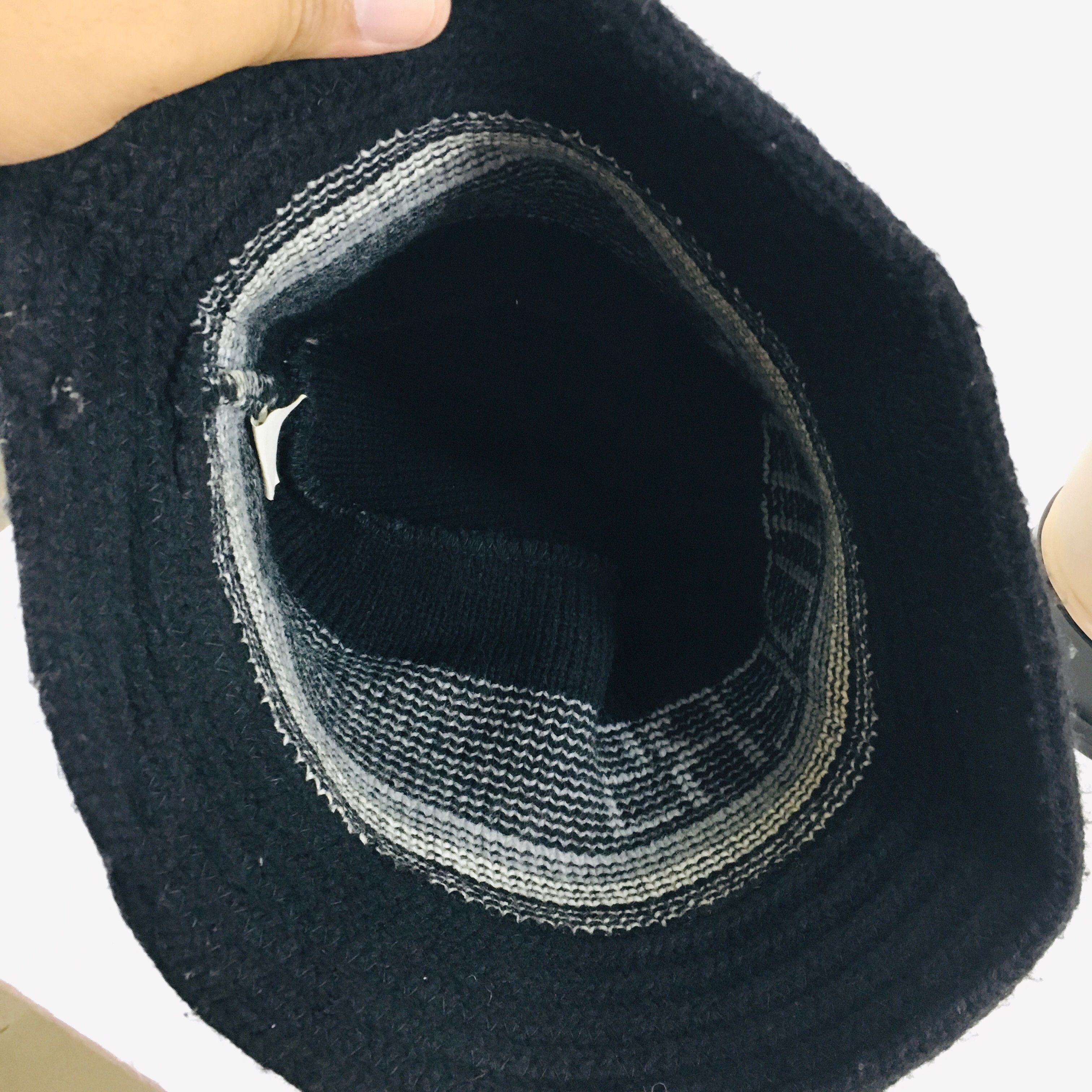 NFL Vintage RAIDERS NFL Made In Usa Knit Bucket Cap Size ONE SIZE - 3 Thumbnail