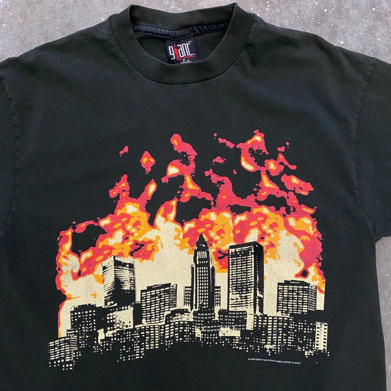 Band Tees × Vintage VTG Porno For Pyros Album Promo T Shirt Alt Rock Size US XL / EU 56 / 4 - 3 Thumbnail