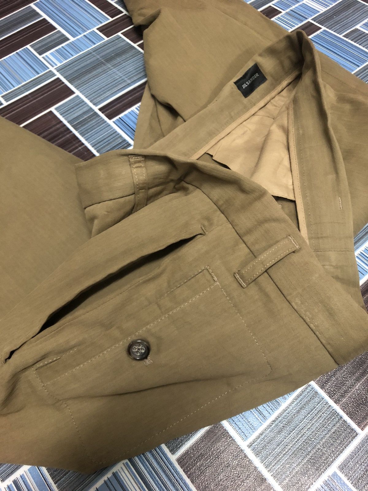 Designer × Jil Sander Vintage Jil Sender Smart Casual Pant Rare Design Size US 34 / EU 50 - 5 Thumbnail