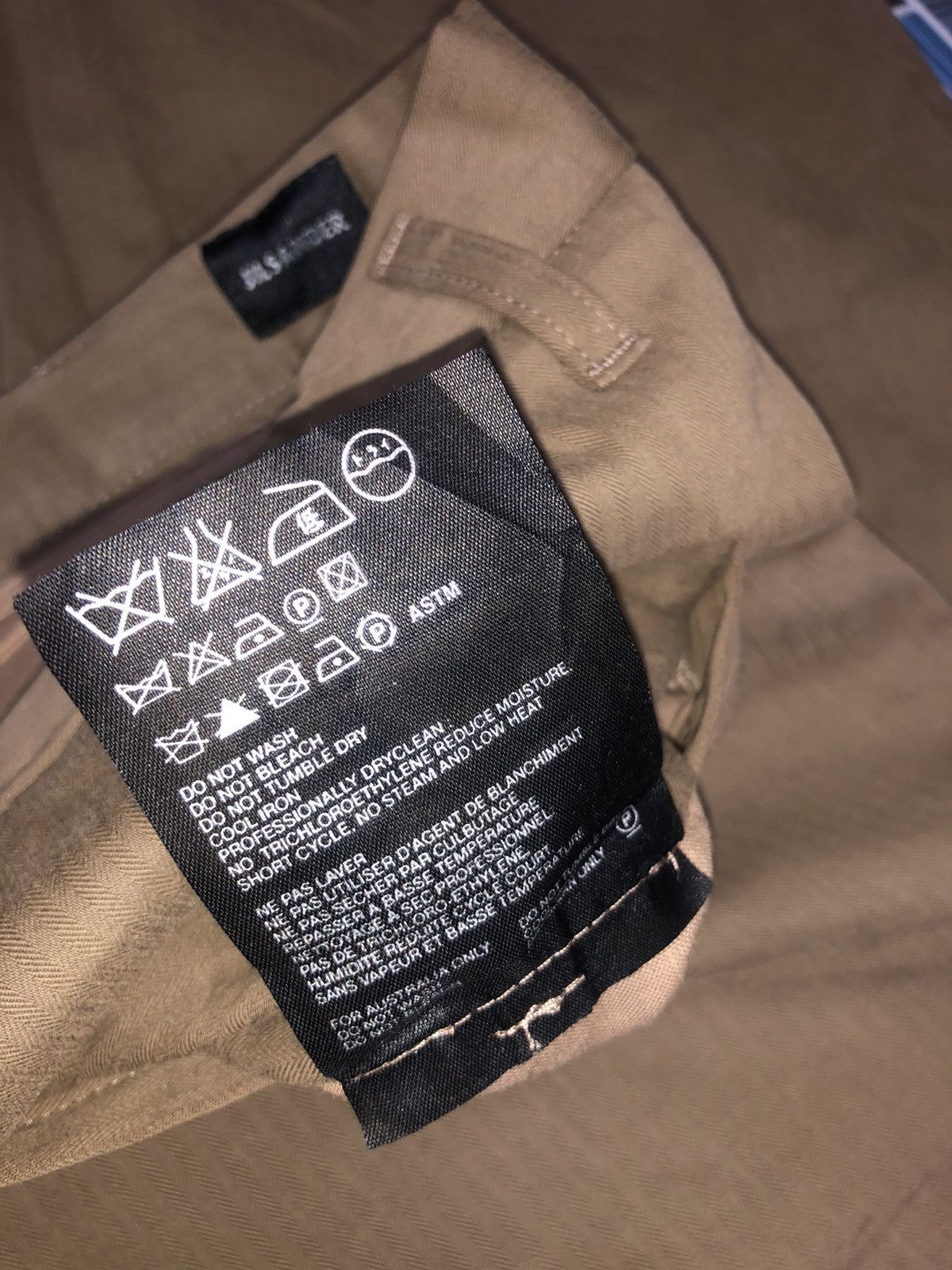 Jil Sander × Vintage Vintage Jil Sender Smart Casual Pant Rare Design Size US 34 / EU 50 - 20 Thumbnail