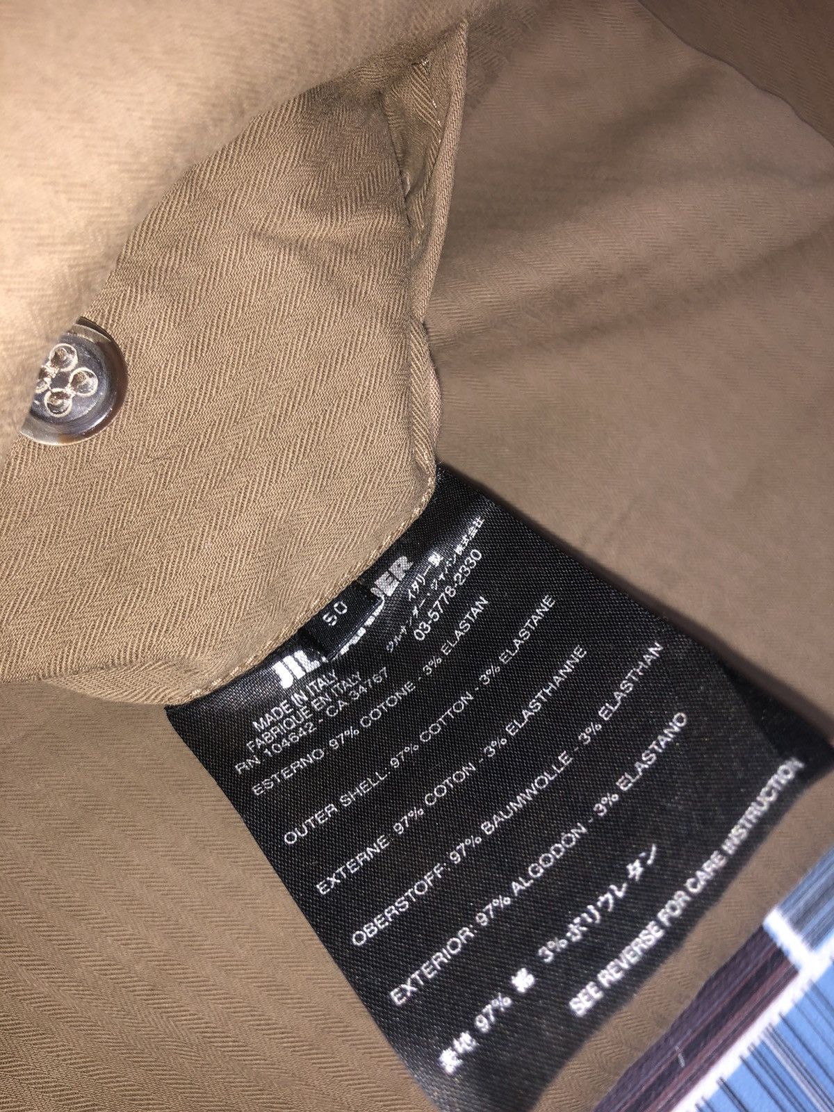 Designer × Jil Sander Vintage Jil Sender Smart Casual Pant Rare Design Size US 34 / EU 50 - 3 Thumbnail
