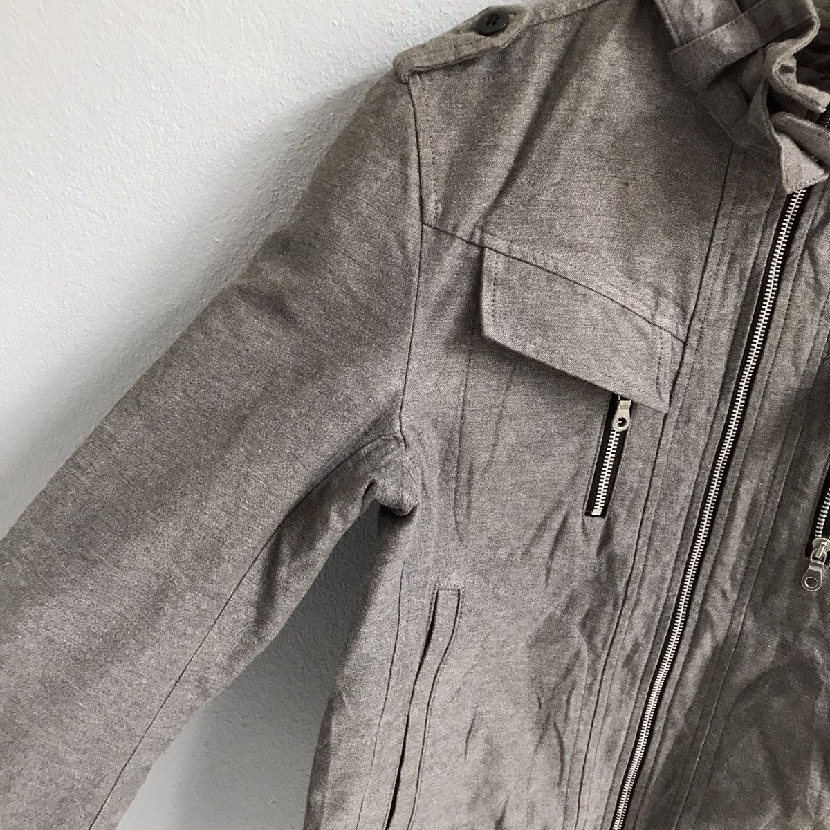Melrose Men Melrose jerkin waxed cotton jacket zip up Size US M / EU 48-50 / 2 - 4 Thumbnail