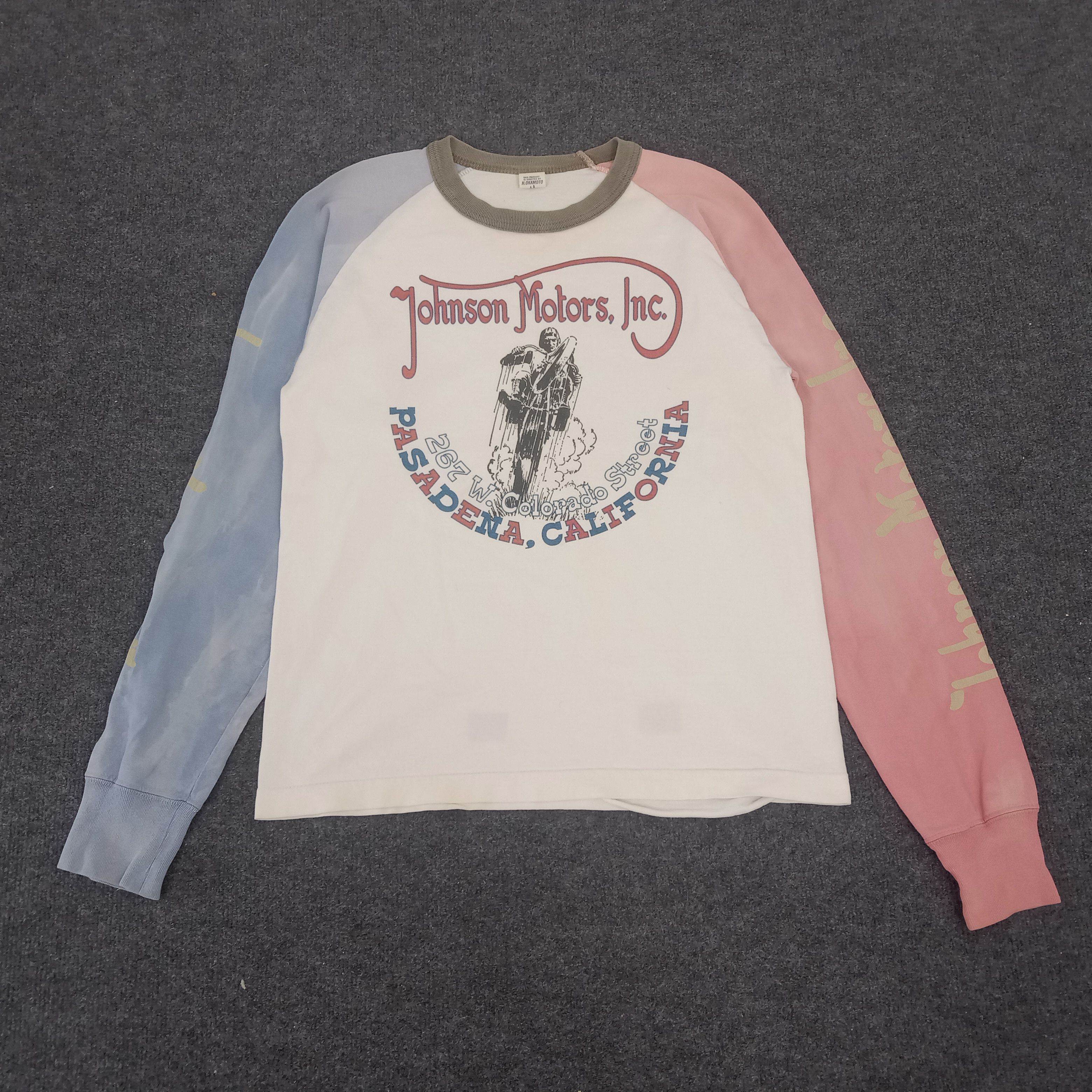 Johnson Motors × Vintage Johnson Motors,Inc. American Racing Tshirt Size US M / EU 48-50 / 2 - 1 Thumbnail
