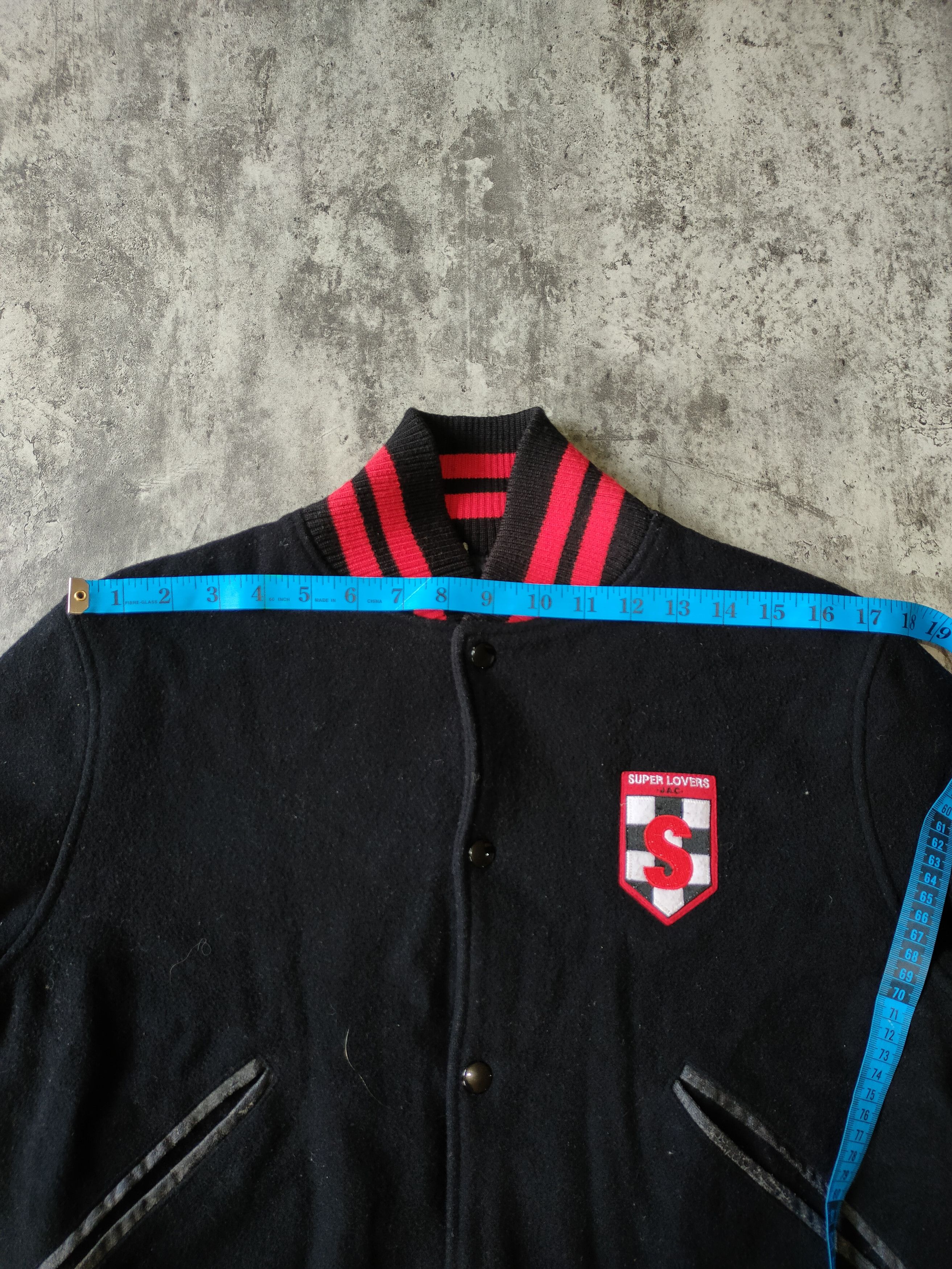 Hysteric Glamour × If Six Was Nine × Le Grande Bleu (L.G.B.) Super Lovers Jac Tokyo New wave Bomber Varsity Size US M / EU 48-50 / 2 - 16 Thumbnail
