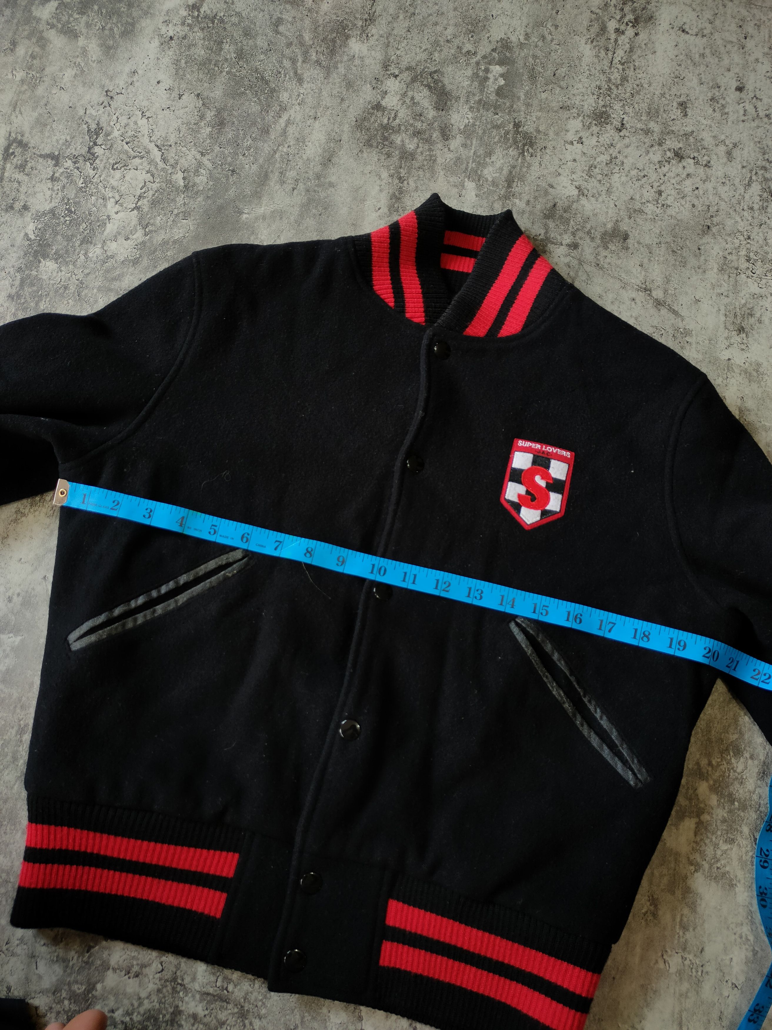Hysteric Glamour × If Six Was Nine × Le Grande Bleu (L.G.B.) Super Lovers Jac Tokyo New wave Bomber Varsity Size US M / EU 48-50 / 2 - 14 Thumbnail