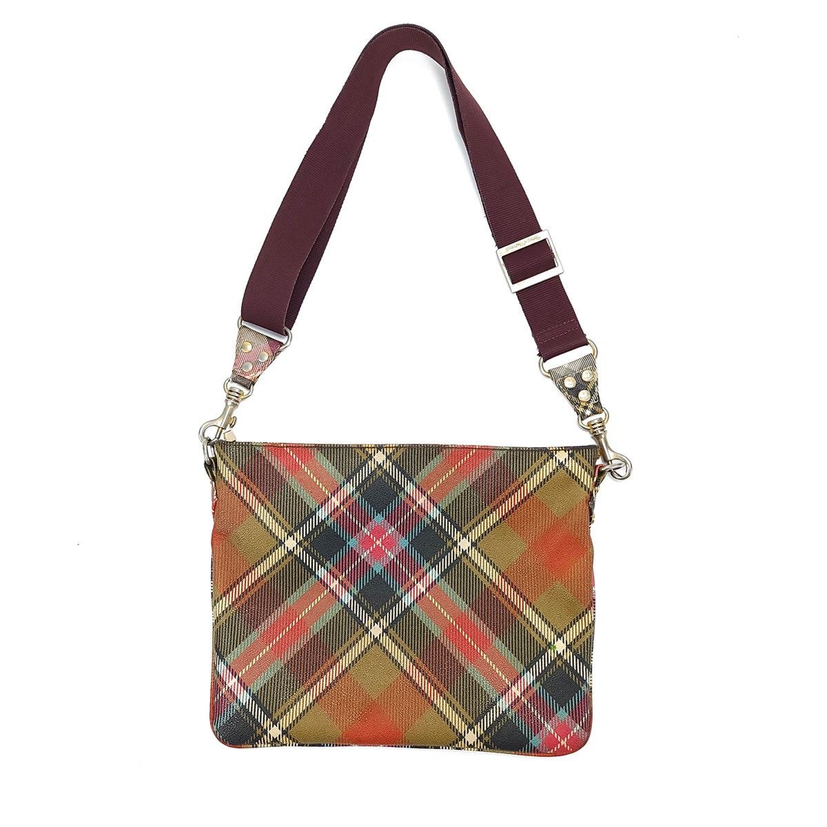 Vivienne westwood tartan cross body bag sales