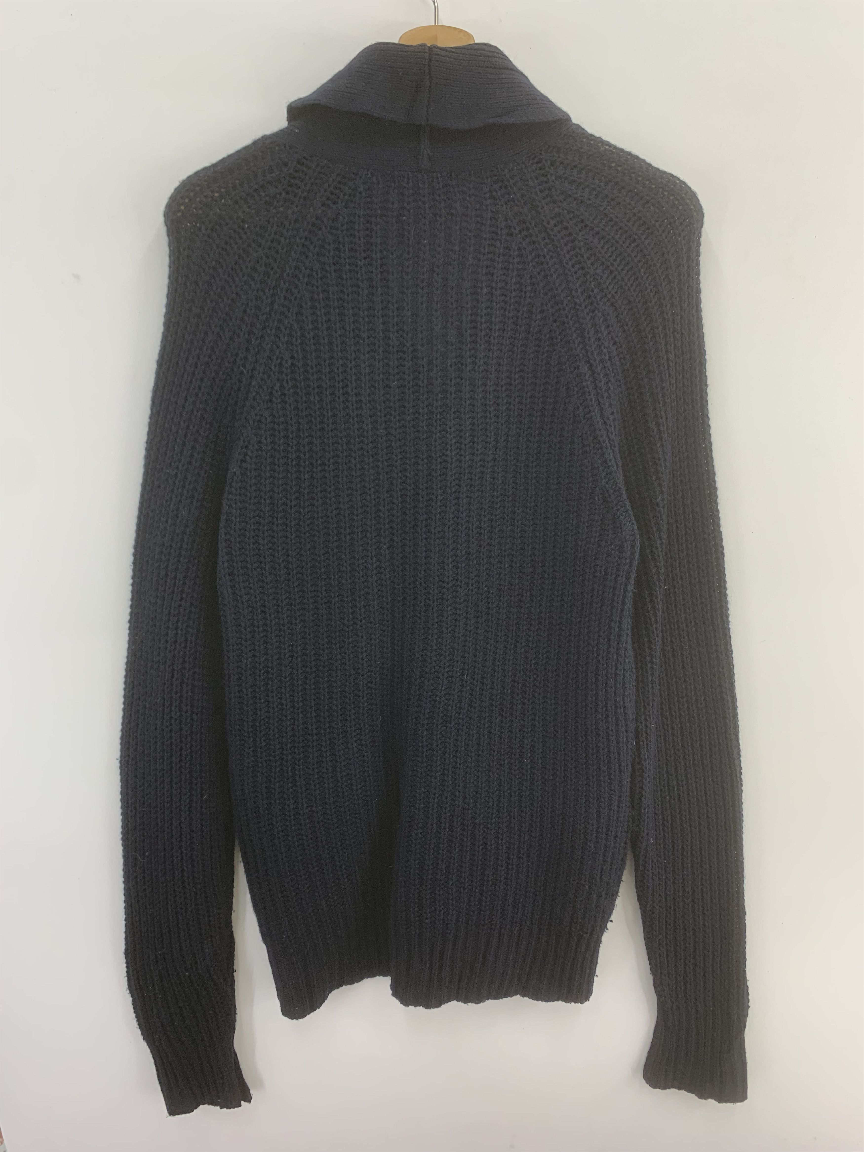 Japanese Brand × Uniqlo Uniqlo Wool Knit Oversized Sweater Cardigan Knitwear Size US L / EU 52-54 / 3 - 2 Thumbnail