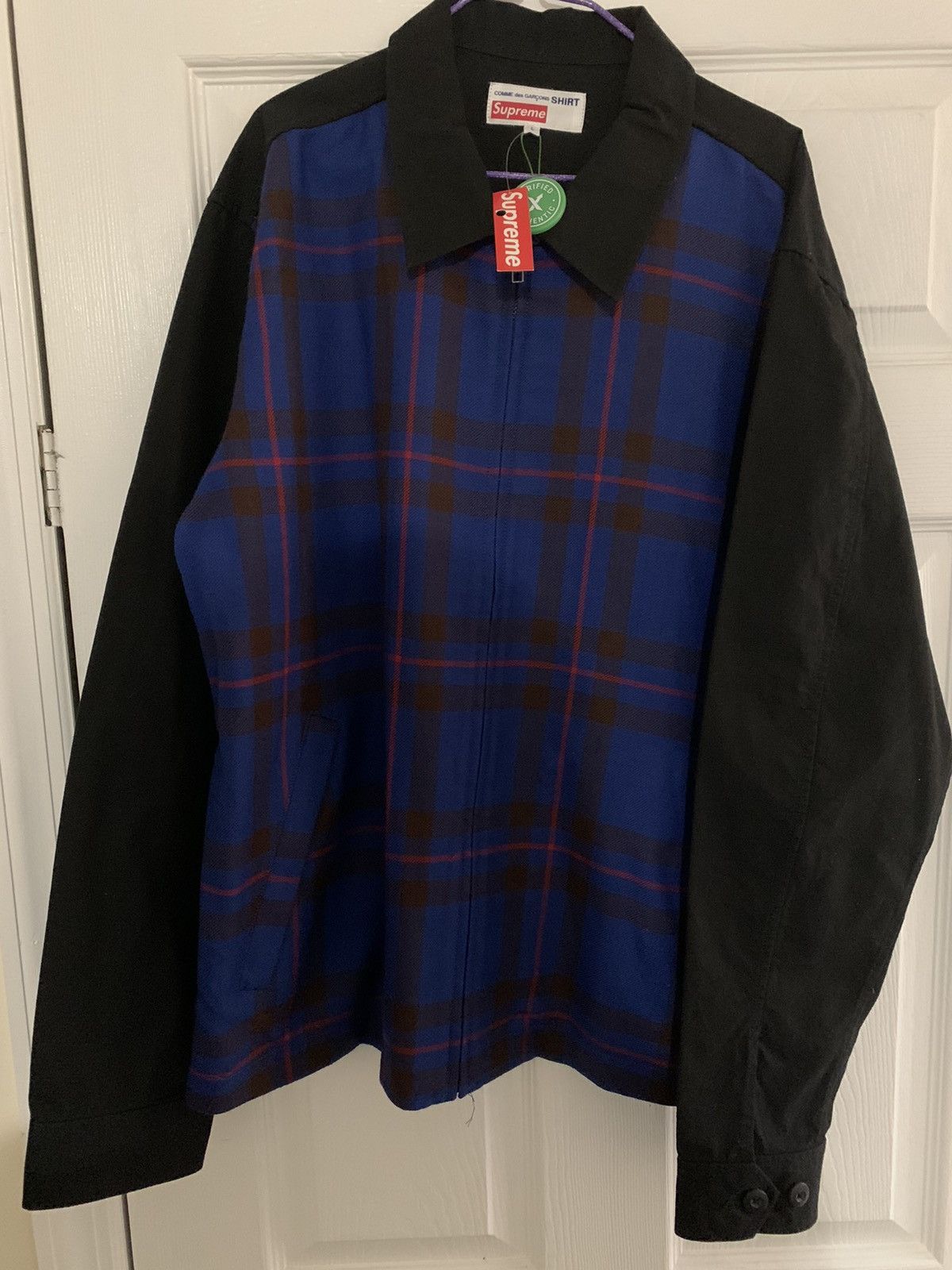 Supreme comme des outlet garcons work jacket