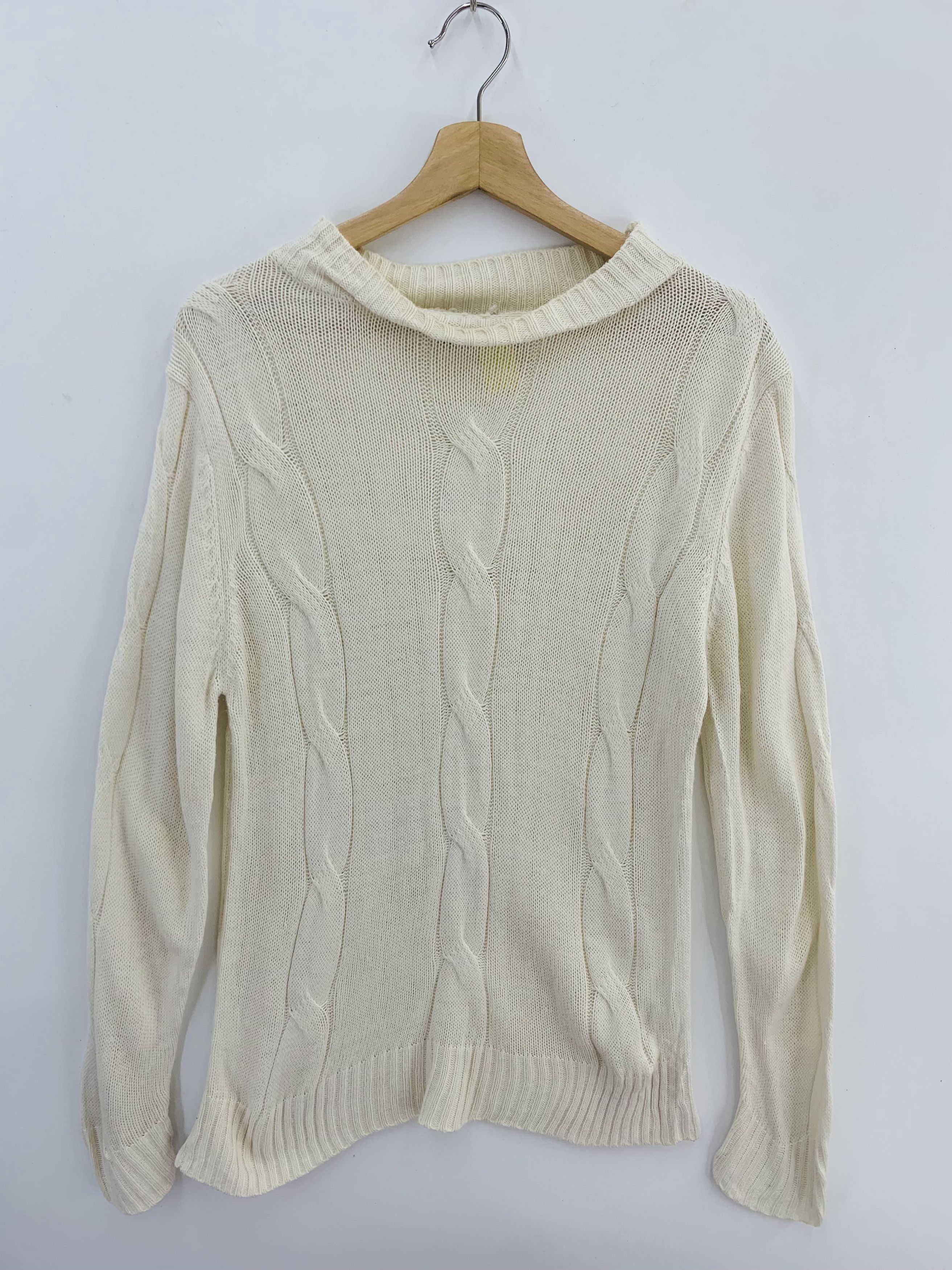 Japanese Brand Cinema Crochet Knit Sweater Wool Blend Knitwear Size US M / EU 48-50 / 2 - 2 Thumbnail